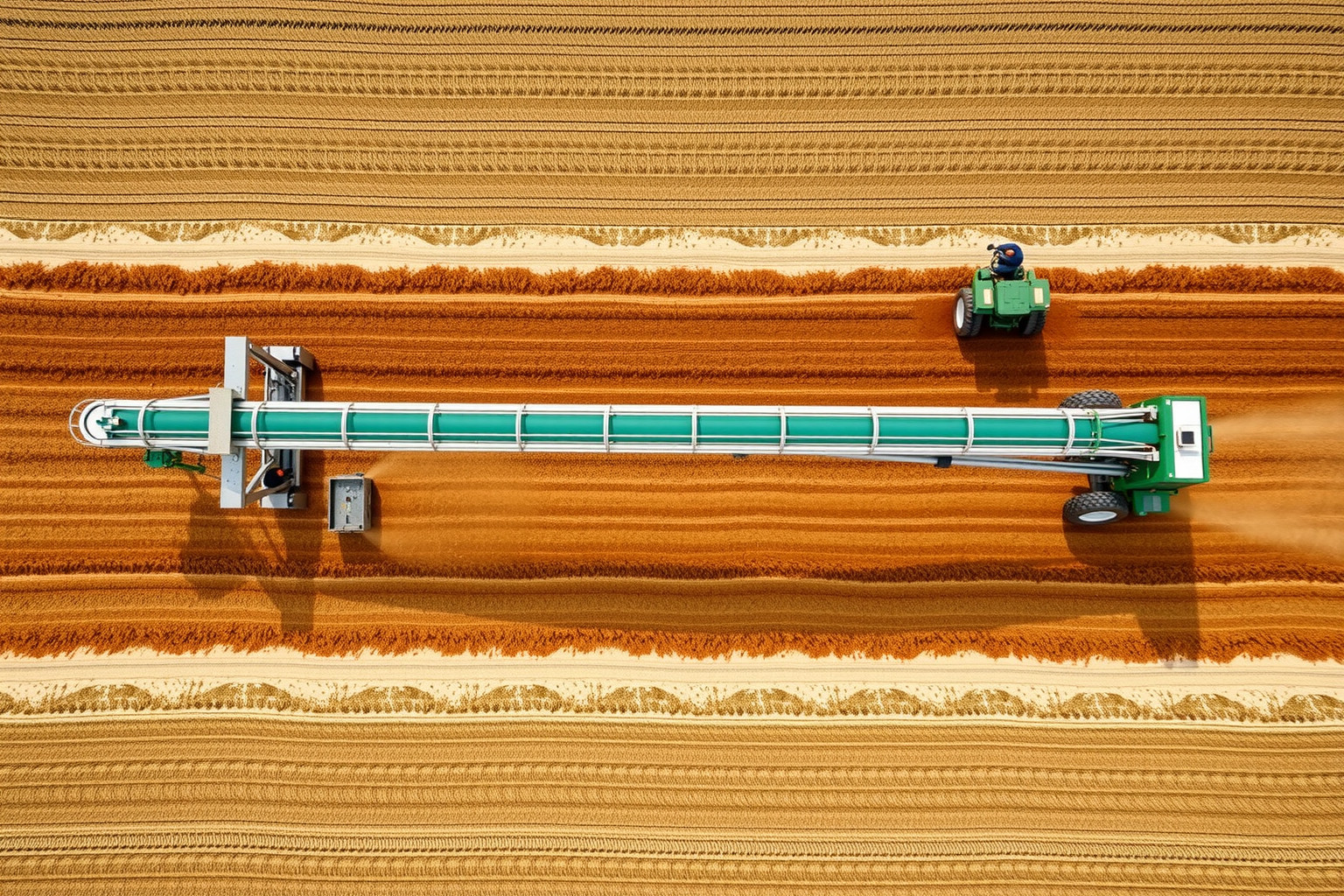 A szállítószalagos rendsodrók növelik a talajművelés hatékonyságát.