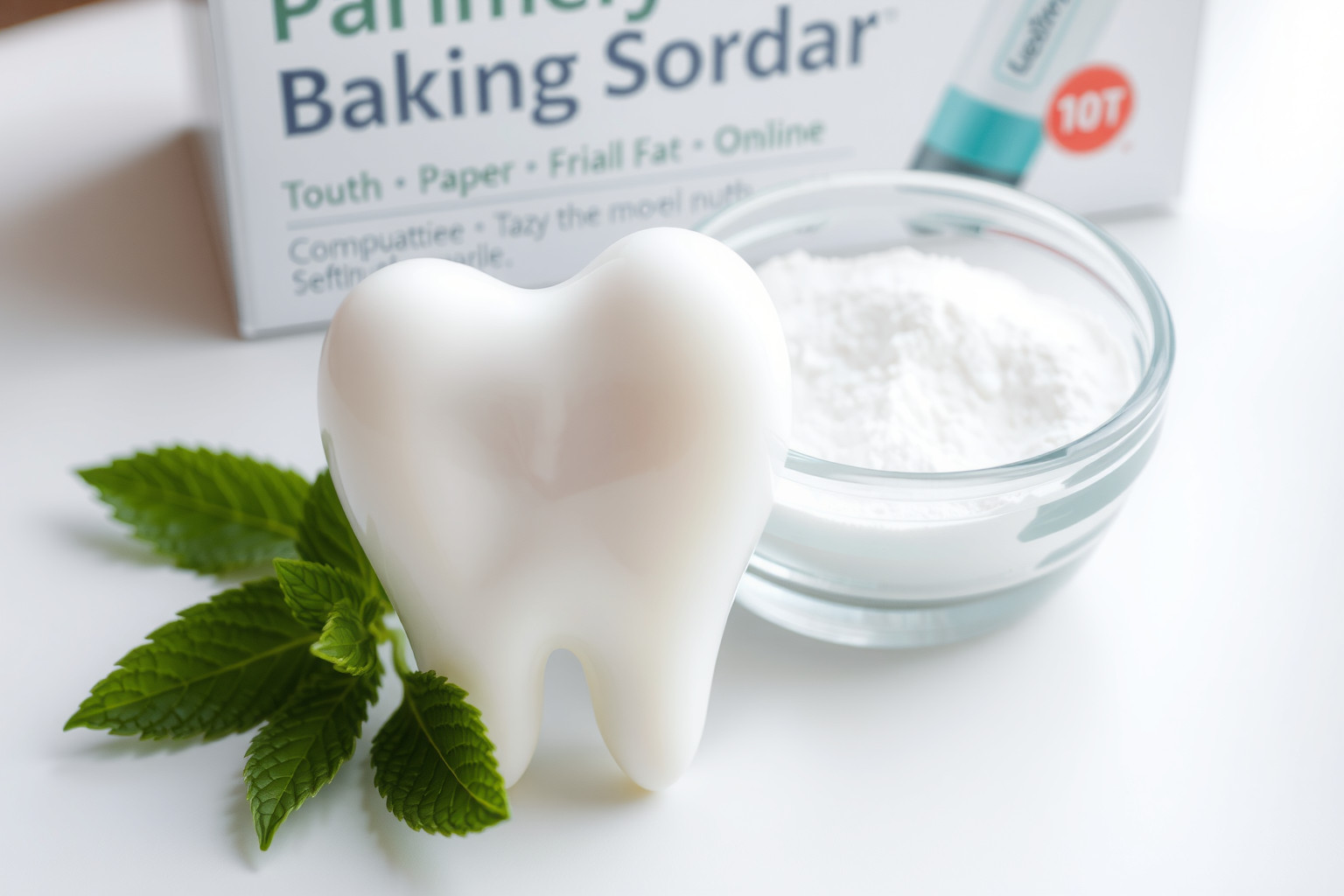 A szódabikarbóna hatékony, de túlzott használata fogzománcot károsít.