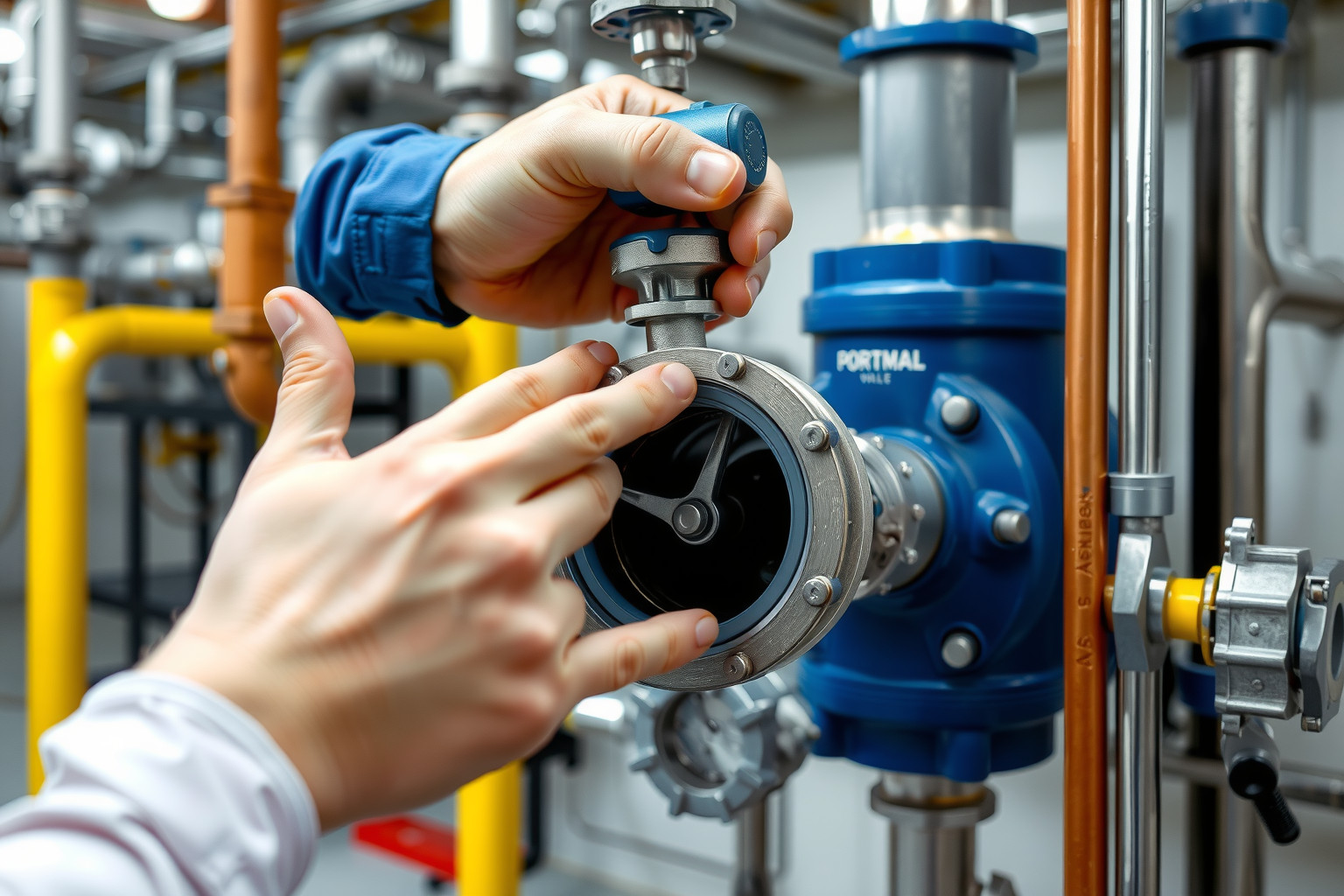 A membránszelepek telepítése során a szivárgásmentesség kritikus fontosságú.