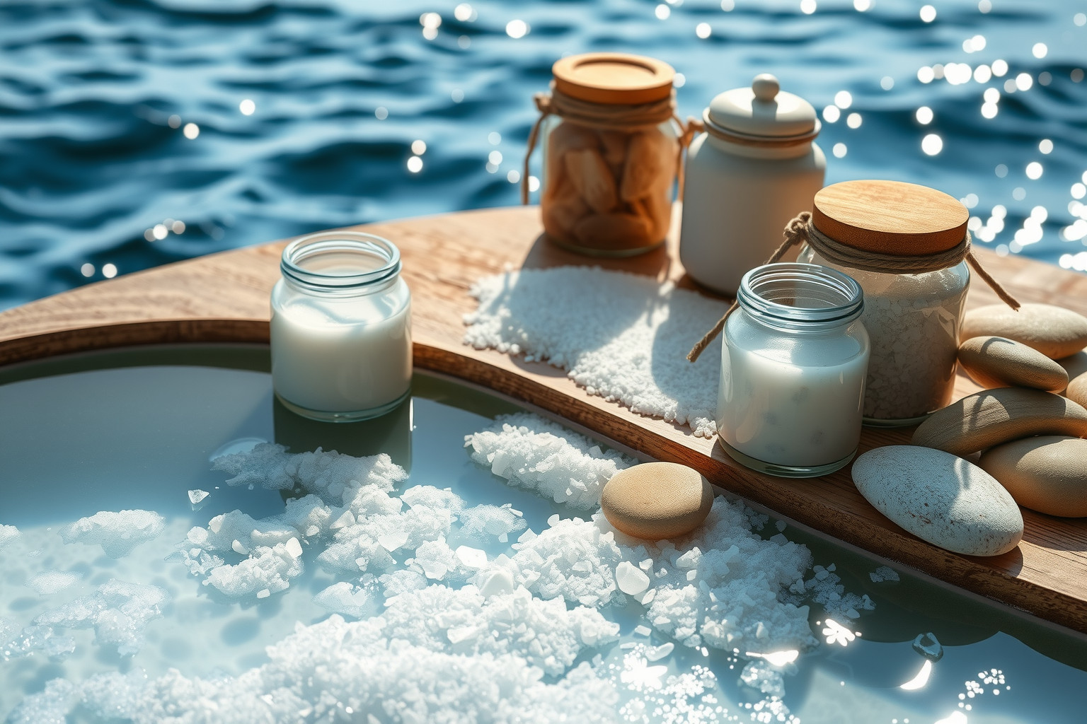 A tengeri só terápiák serkentik a légzőrendszer természetes tisztulását.