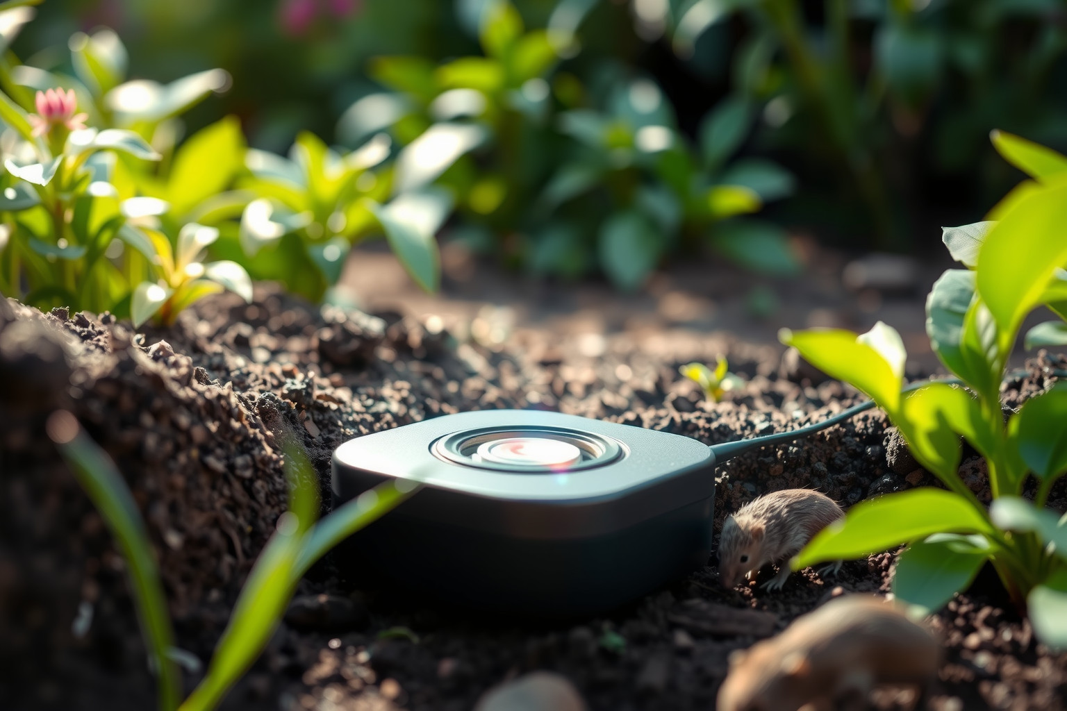 Az ultrahangos vakondriasztók hanghullámokkal zavarják a vakondokat.