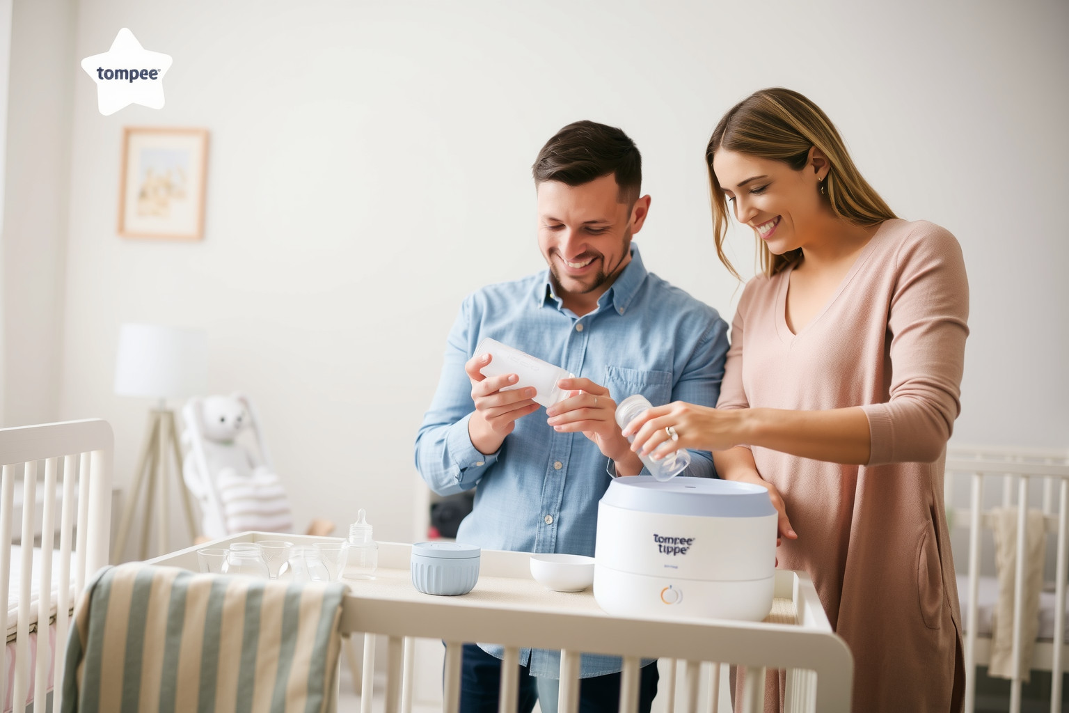 A Tommee Tippee sterilizálók gyorsan és hatékonyan fertőtlenítenek.