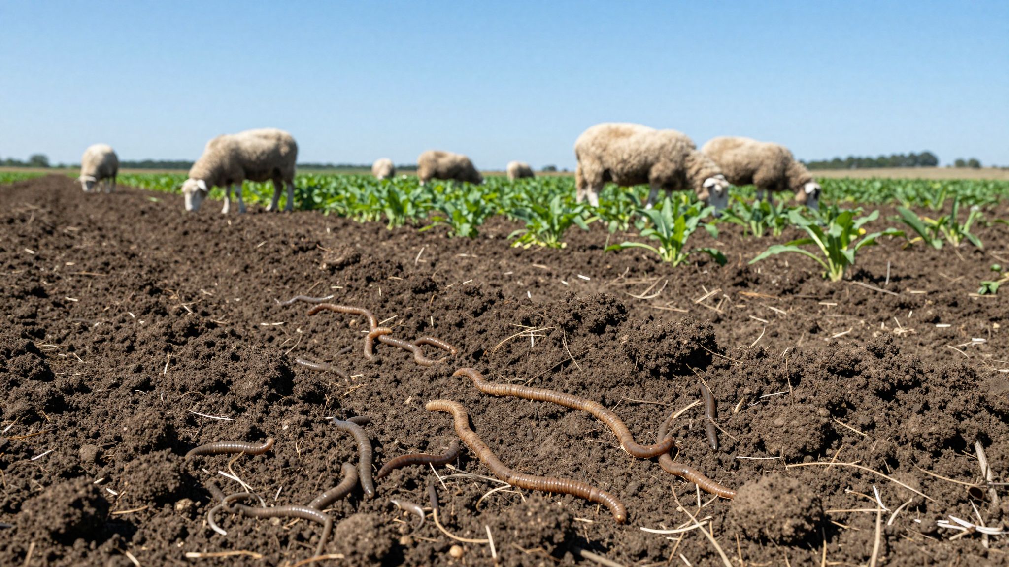 A birkatrágya fokozza a talaj mikrobiális életének aktivitását hosszú távon.