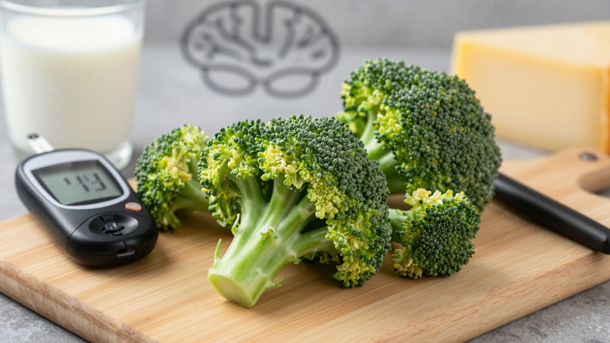 A brokkoli segít csökkenteni a cukorbetegség kockázatát.