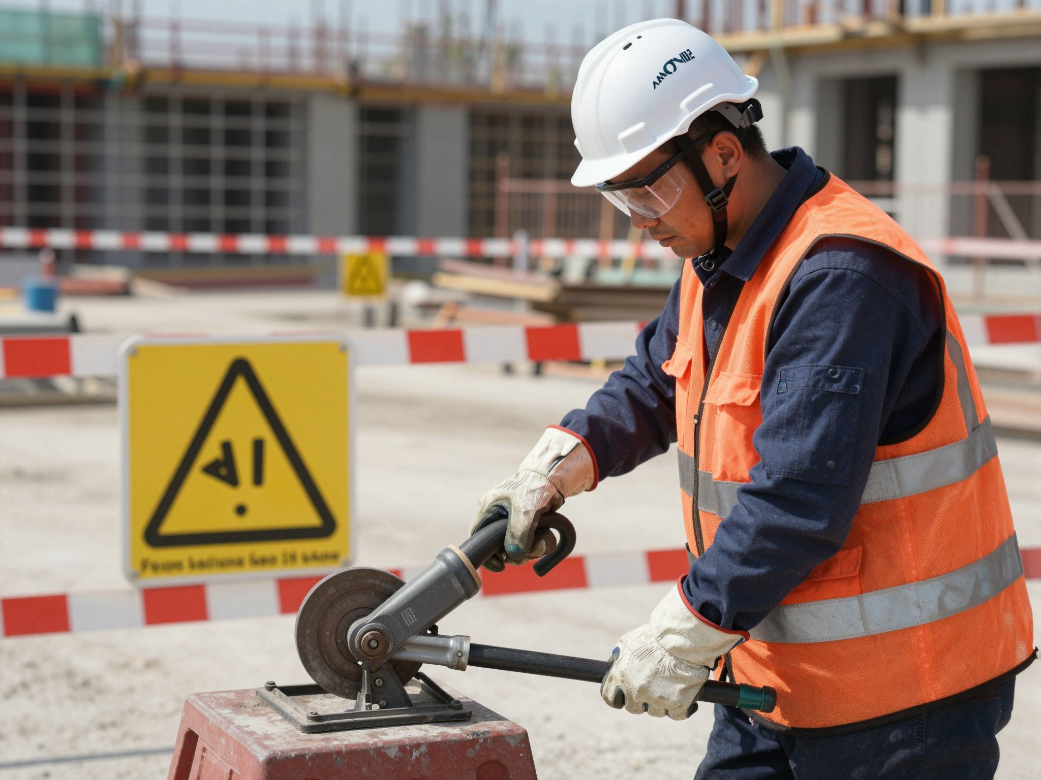 A csonkapalló használatakor mindig viseljünk megfelelő védőfelszerelést!