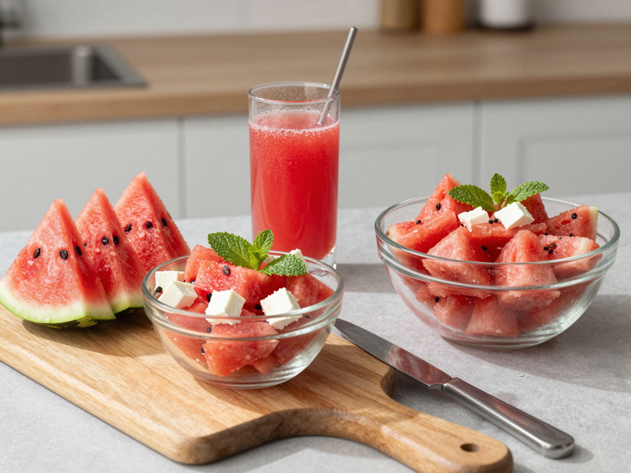 A dinnye frissítő levesként és izgalmas saláták alapjaként is kiváló.