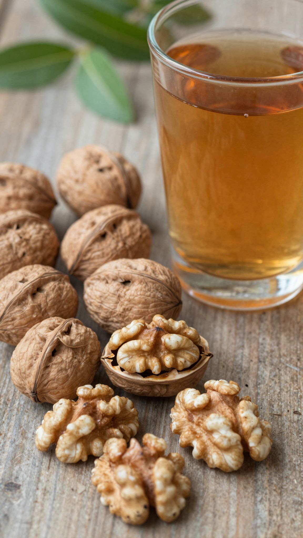 A diópálinka antioxidánsokat és gyulladáscsökkentő vegyületeket tartalmaz.