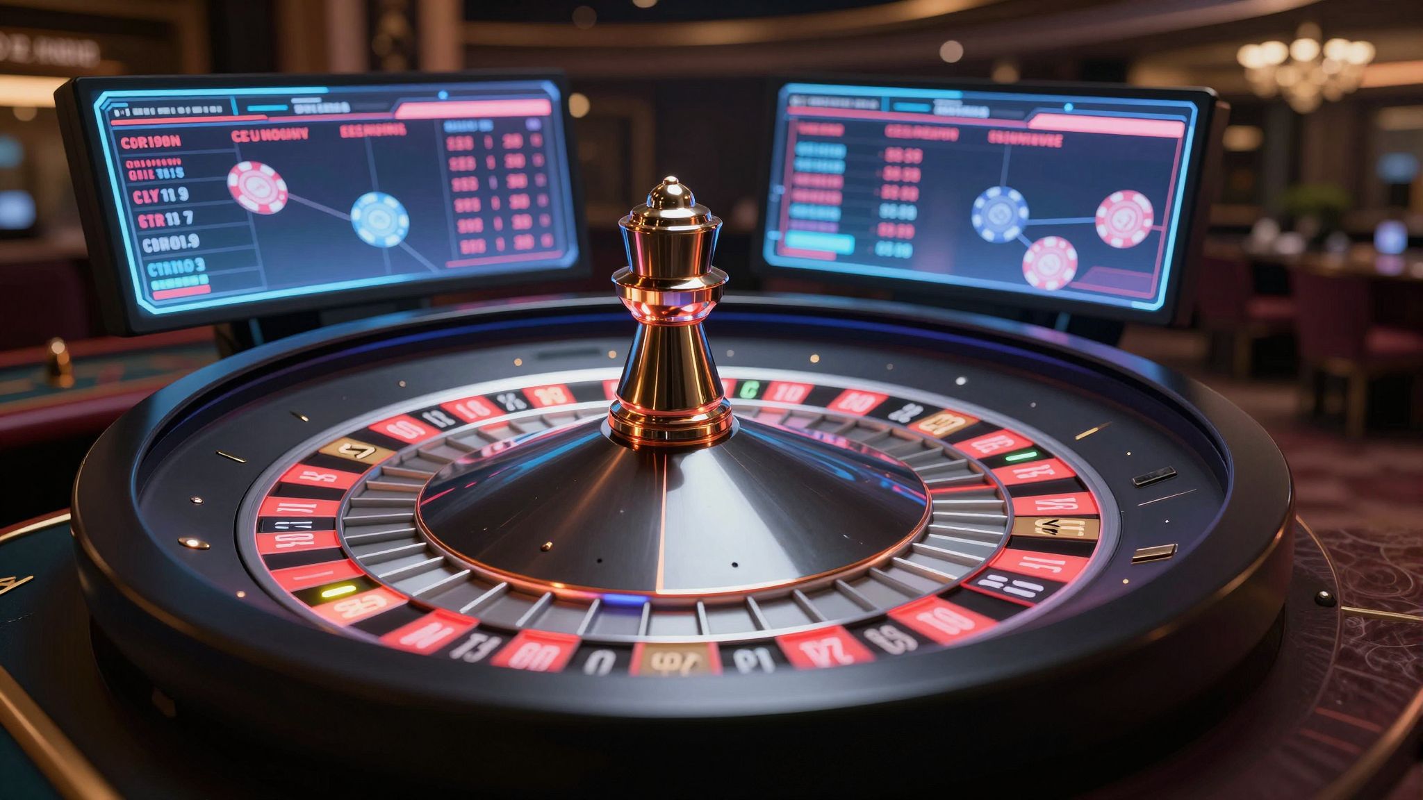 A digitális kaszinók mesterséges intelligenciával optimalizálják a gépi rulettet.