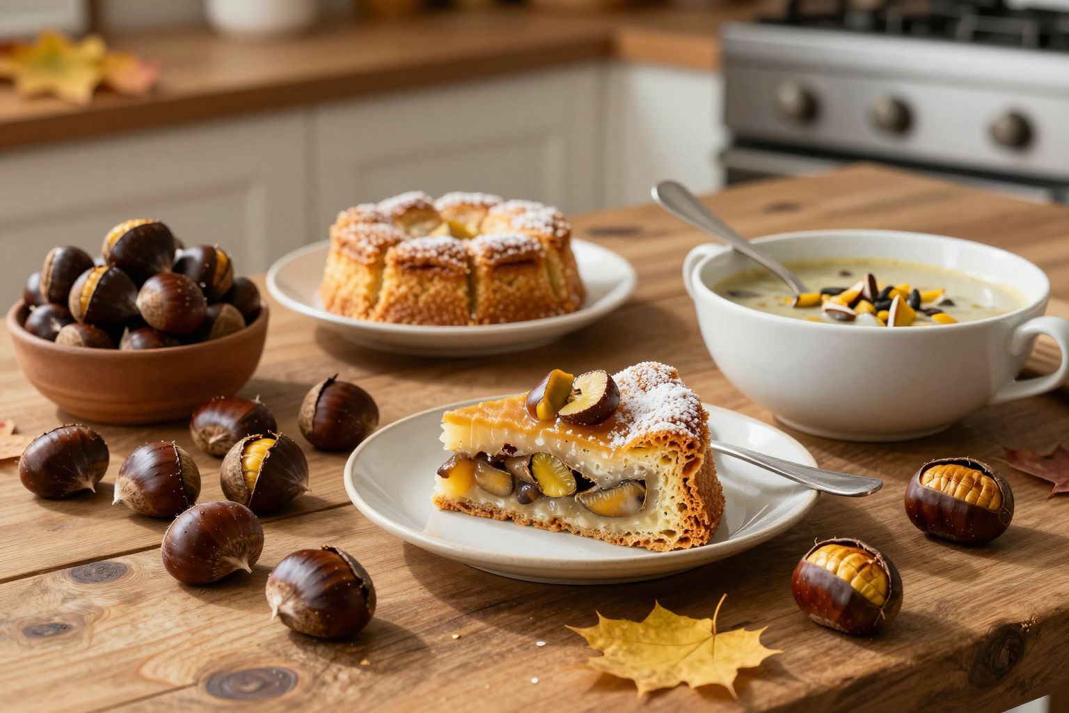 A gesztenye kiváló alapanyag édes és sós ételekhez egyaránt.