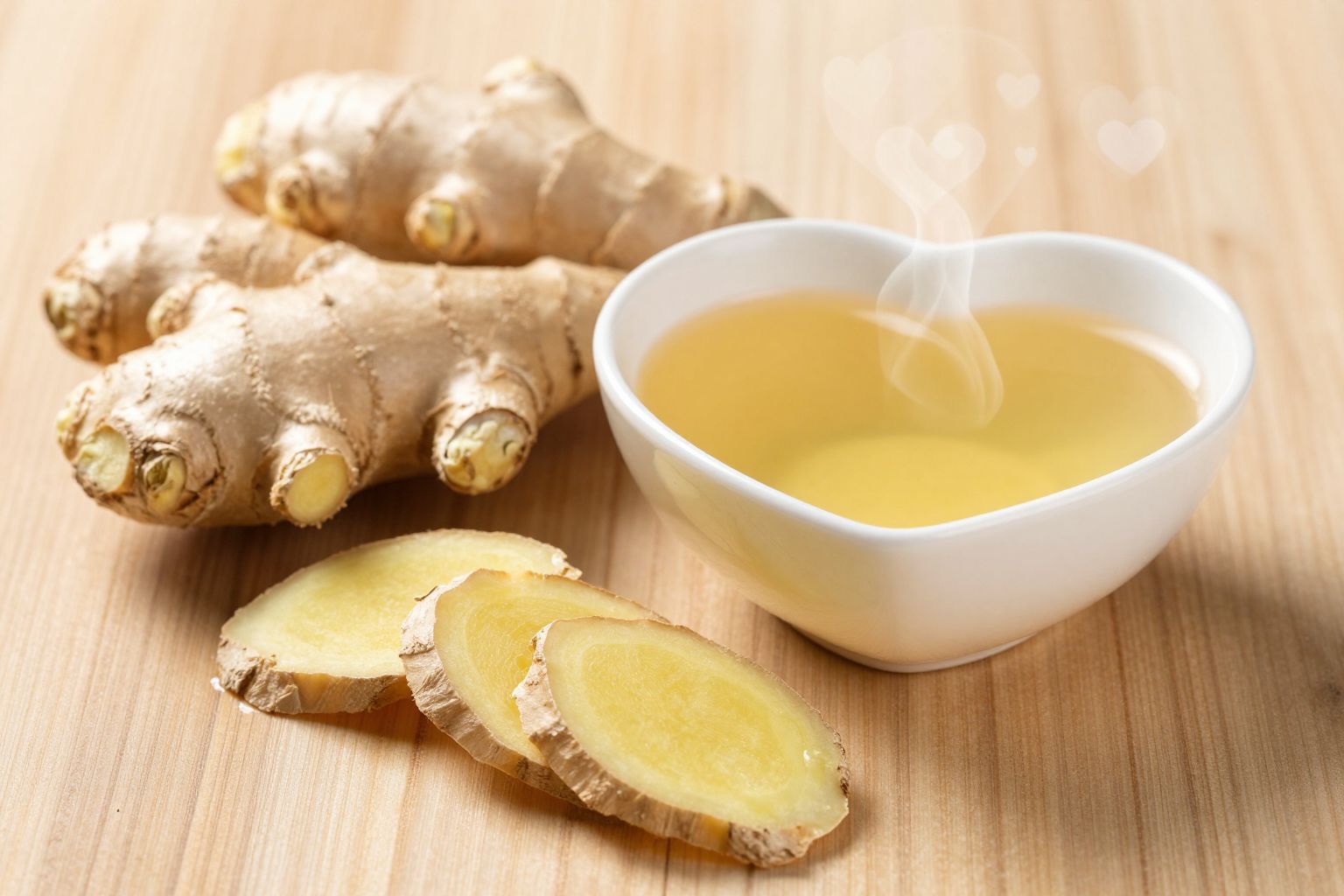 A gyömbér rendszeres fogyasztása javíthatja a szív egészségét.
