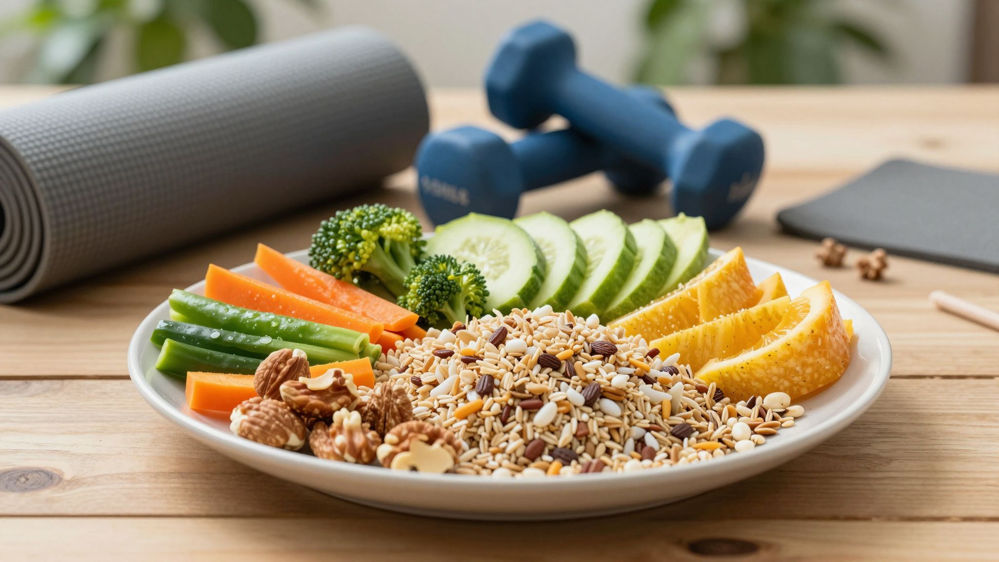 A kiegyensúlyozott étrend és mozgás javítja a hormonháztartást.