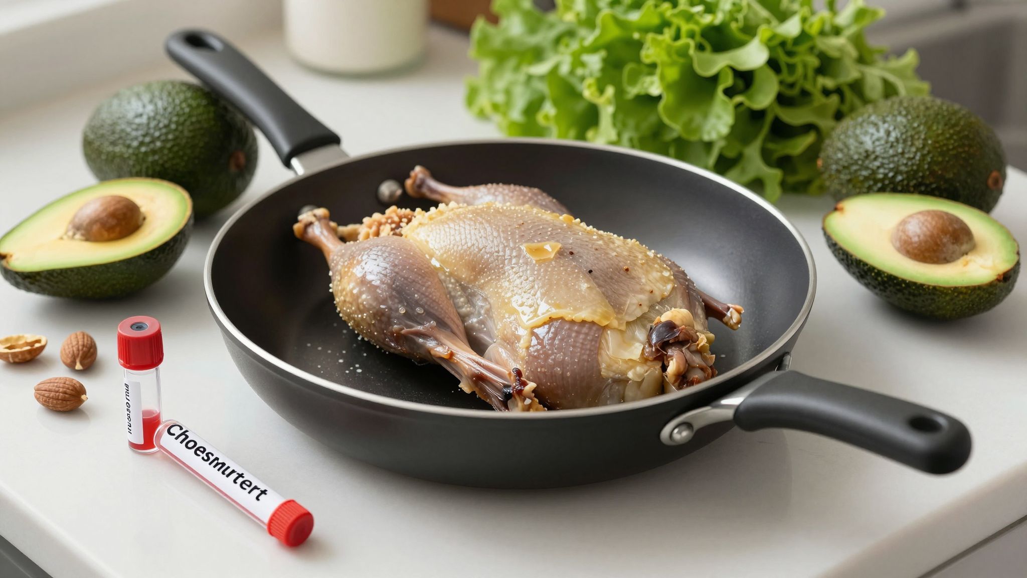 A kacsazsír mérsékelt fogyasztása nem emeli jelentősen a koleszterint.