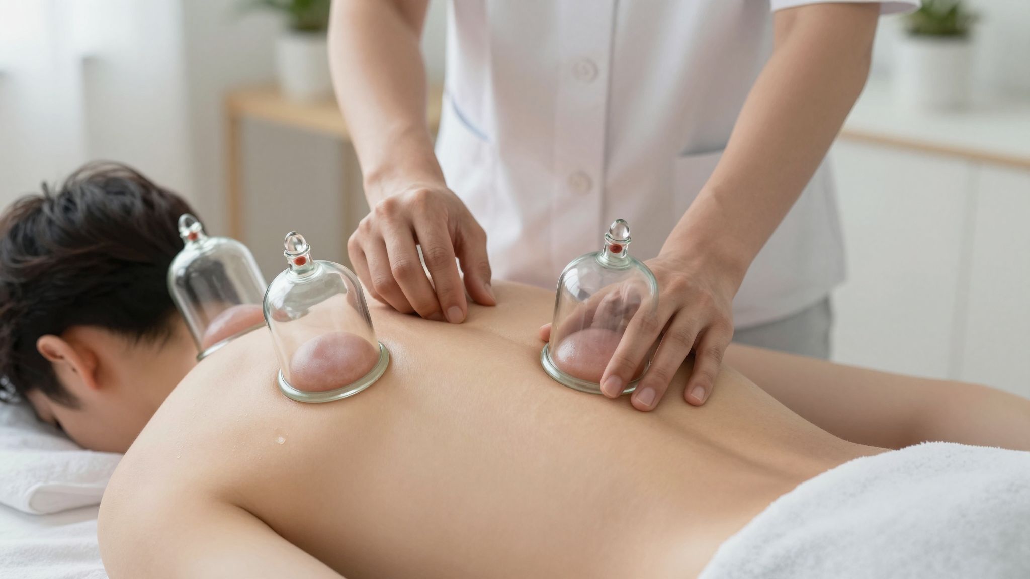 A köpölyözés fokozza a vérkeringést és csökkenti az izomfájdalmat.