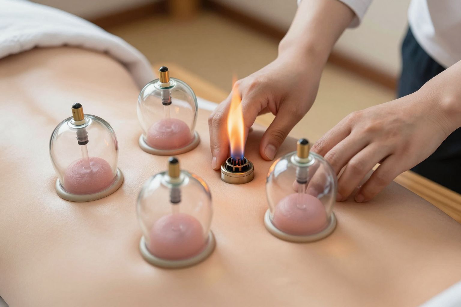 A köpölyözéshez speciális üvegek és vákuumtechnika szükséges.