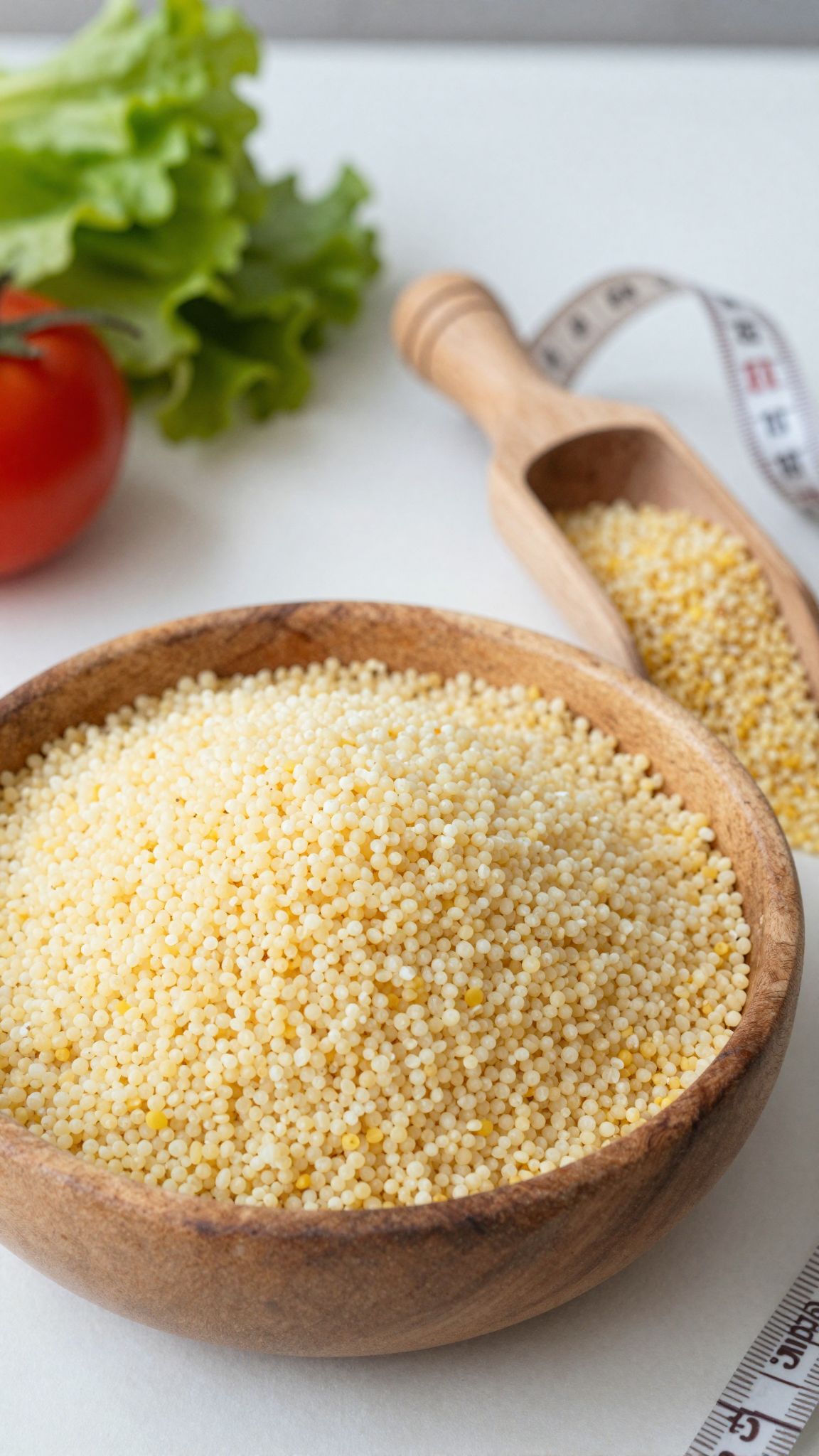 A kuszkusz glutént tartalmaz, ezért cöliákiásoknak nem ajánlott.