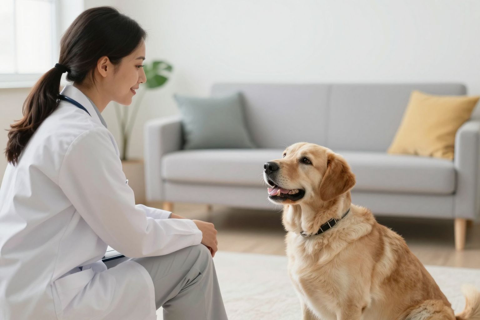 A képzett kutyaterapeuták növelik a terápiás hatékonyságot.