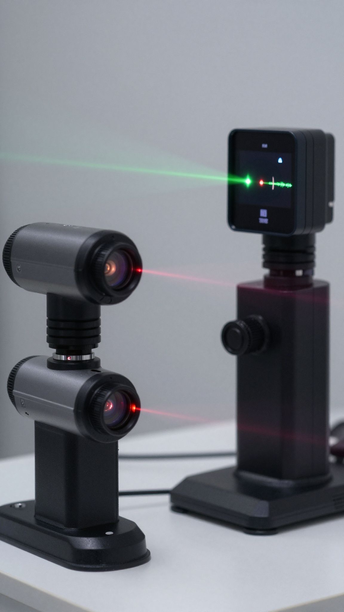 A lézeres sebességmérők impulzus- és folyamatos hullámú jeleket használják.