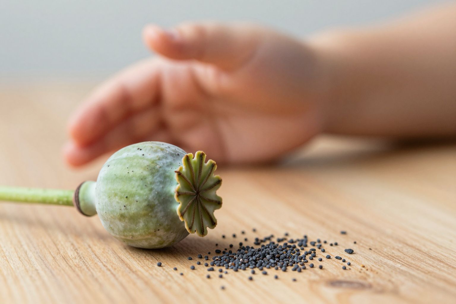 A mák ópiátjai gyermekeknél légzésdepressziót okozhatnak.