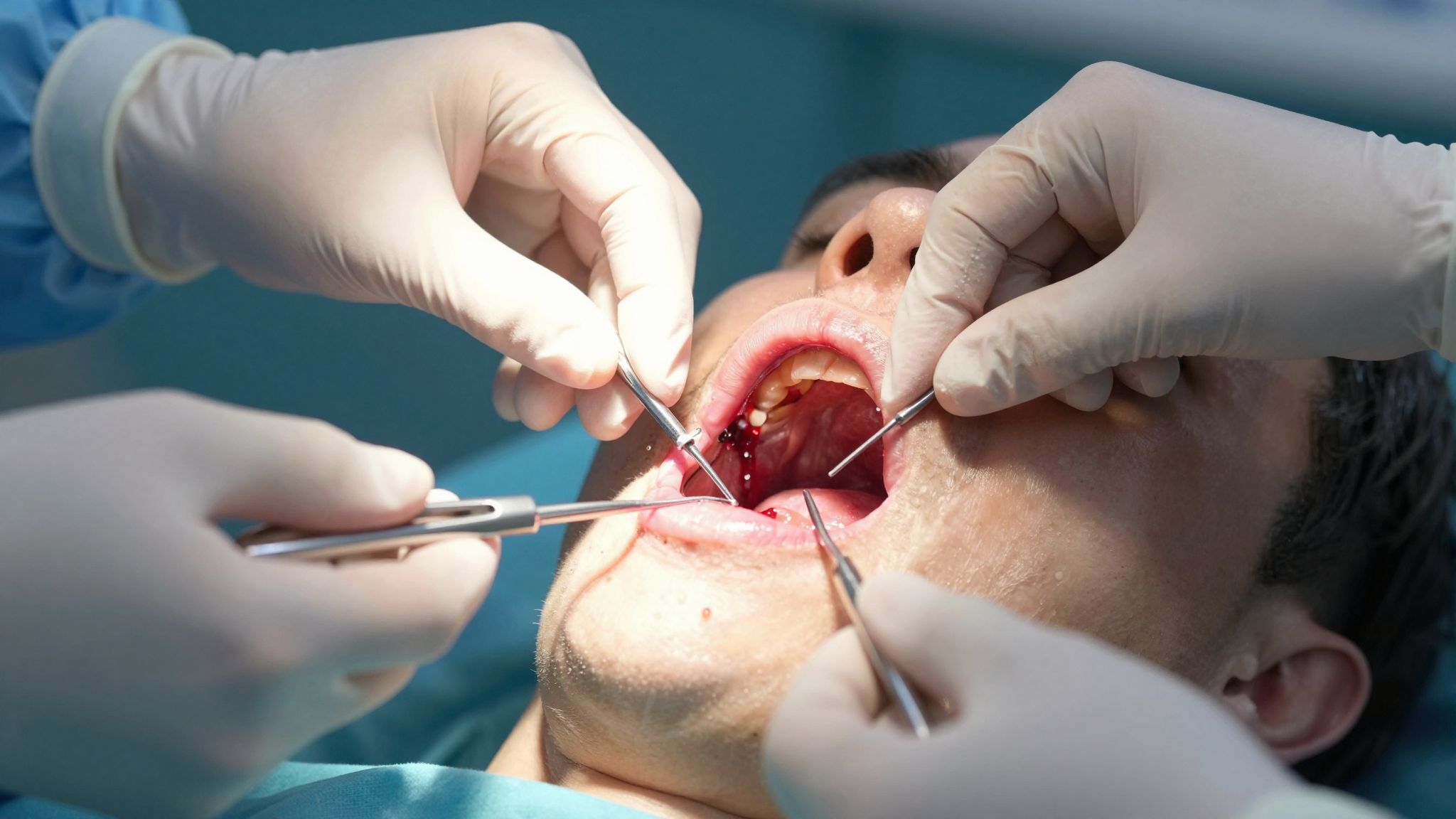 A mandulaműtét után vérzés és fertőzés kockázata fennállhat.