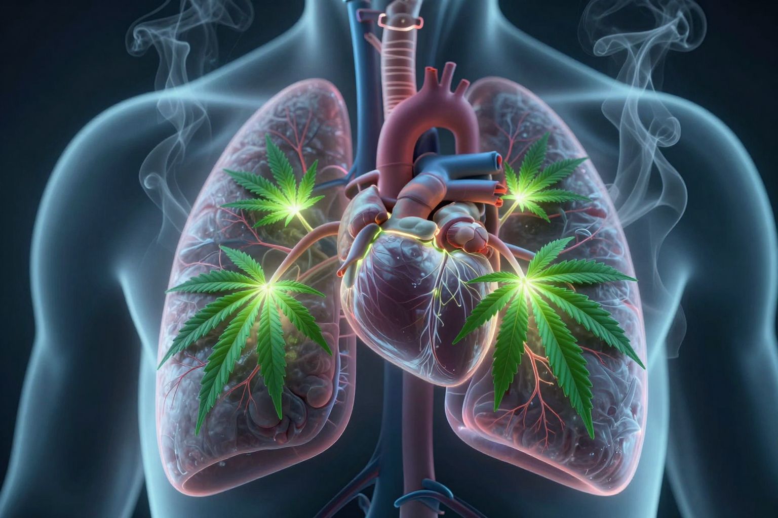 A marihuána használata átmeneti légúti irritációt és pulzusszám-növekedést okozhat.