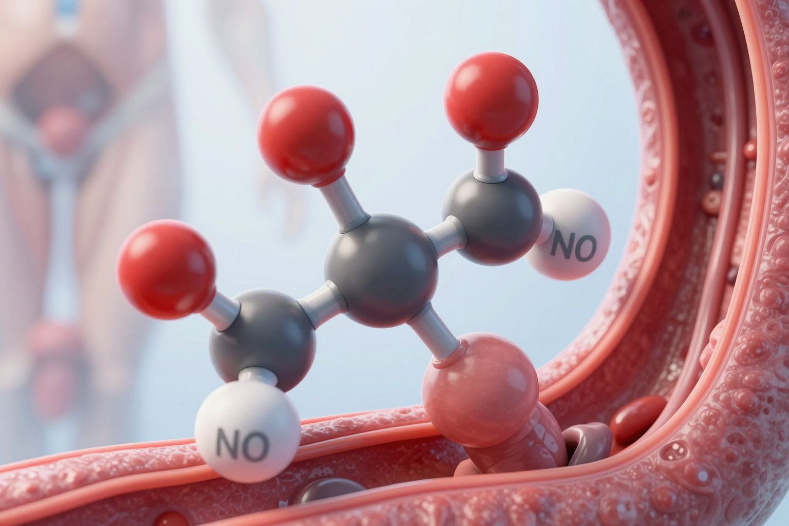 A nitrogén-monoxid ellazítja az erek simaizmait az erekcióért.