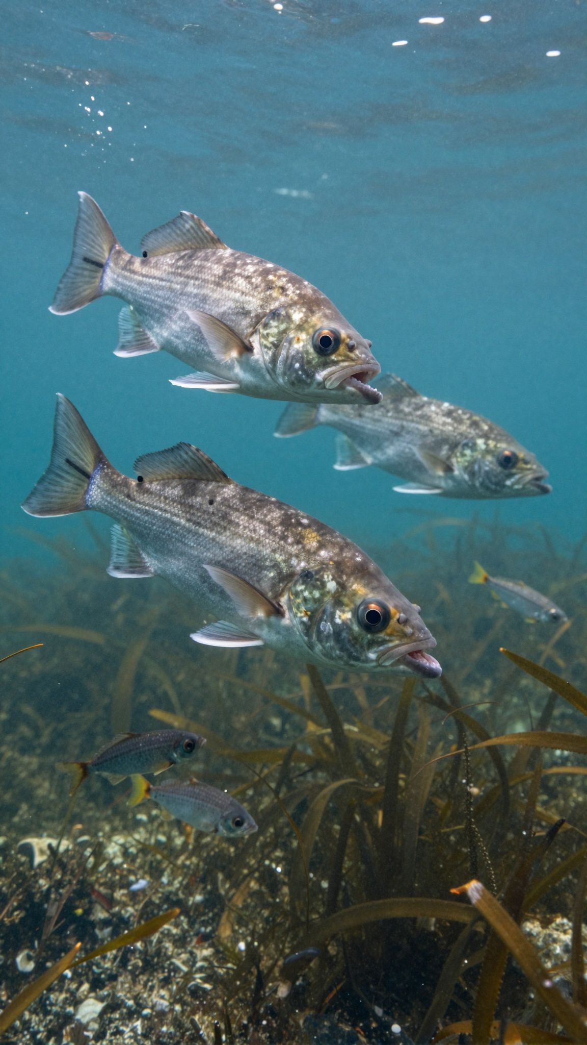 A hidegfront megváltoztatja ragadozó halak vadászati stratégiáit.