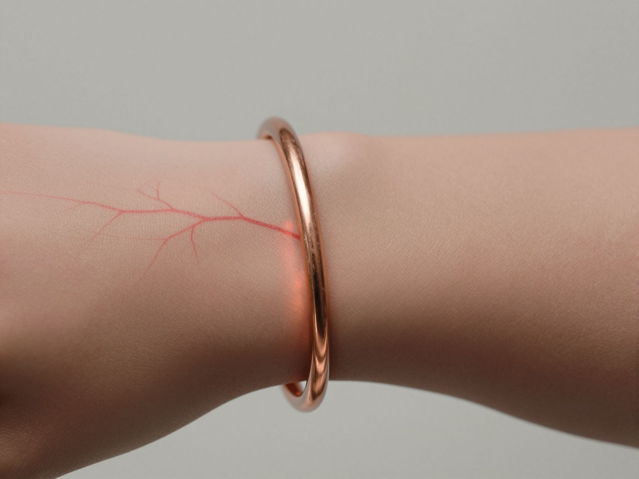 A rézkarkötők serkenthetik a vérkeringést és enyhíthetik fájdalmat.