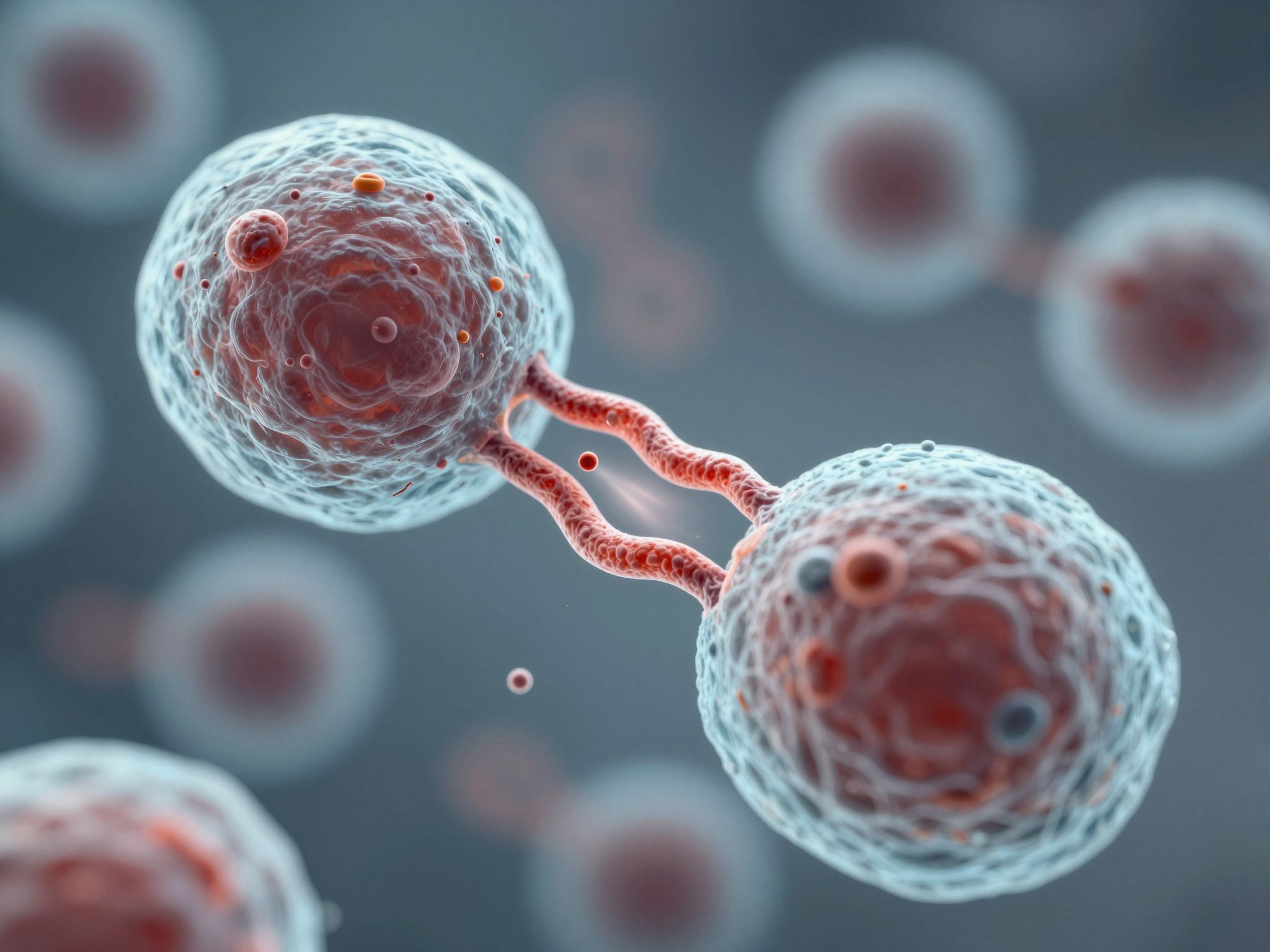 A sejtciklus szabályozza a sejtosztódás helyes időzítését.