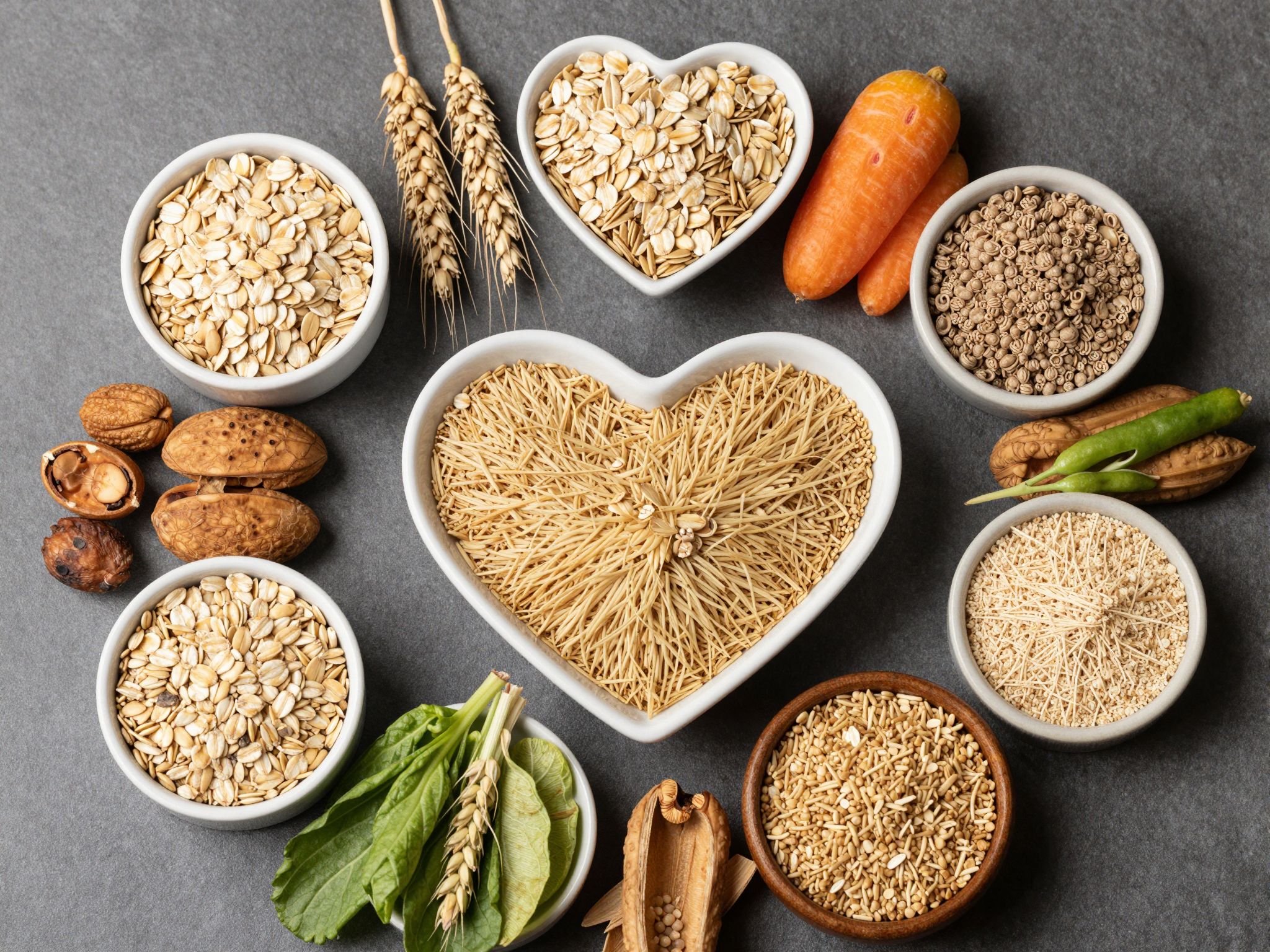 A teljes kiőrlésű gabonák csökkentik a szívbetegségek kockázatát.