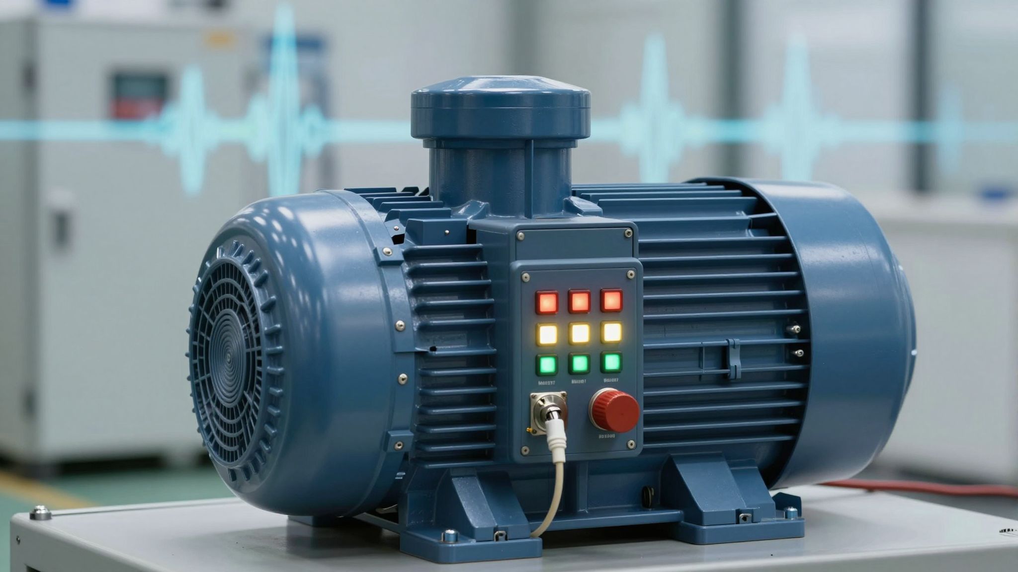 A VFD változtatja a motor feszültségét és frekvenciáját.