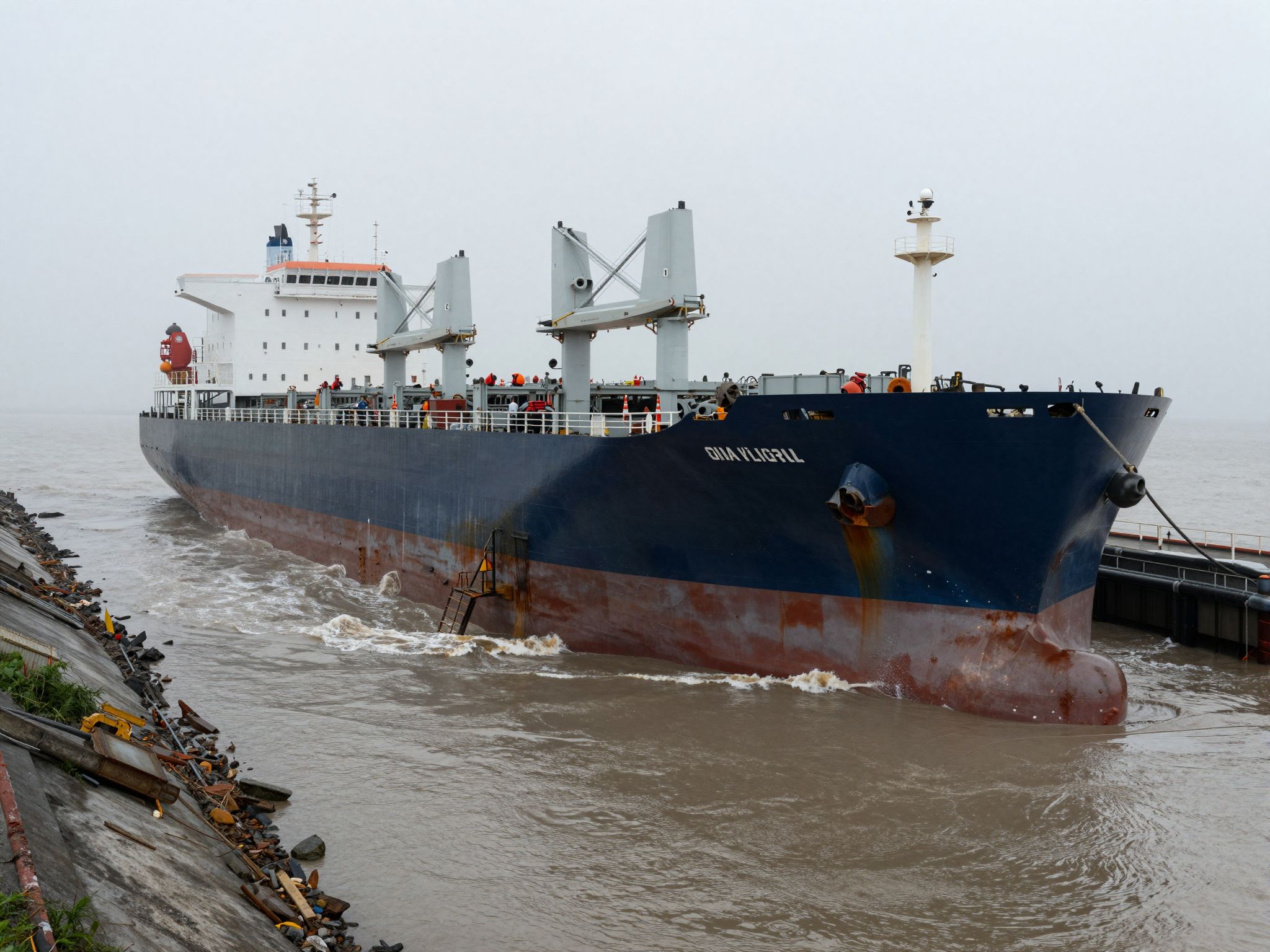 A vízi fuvarozás lassú, és korlátozott kikötői infrastruktúrát igényel.