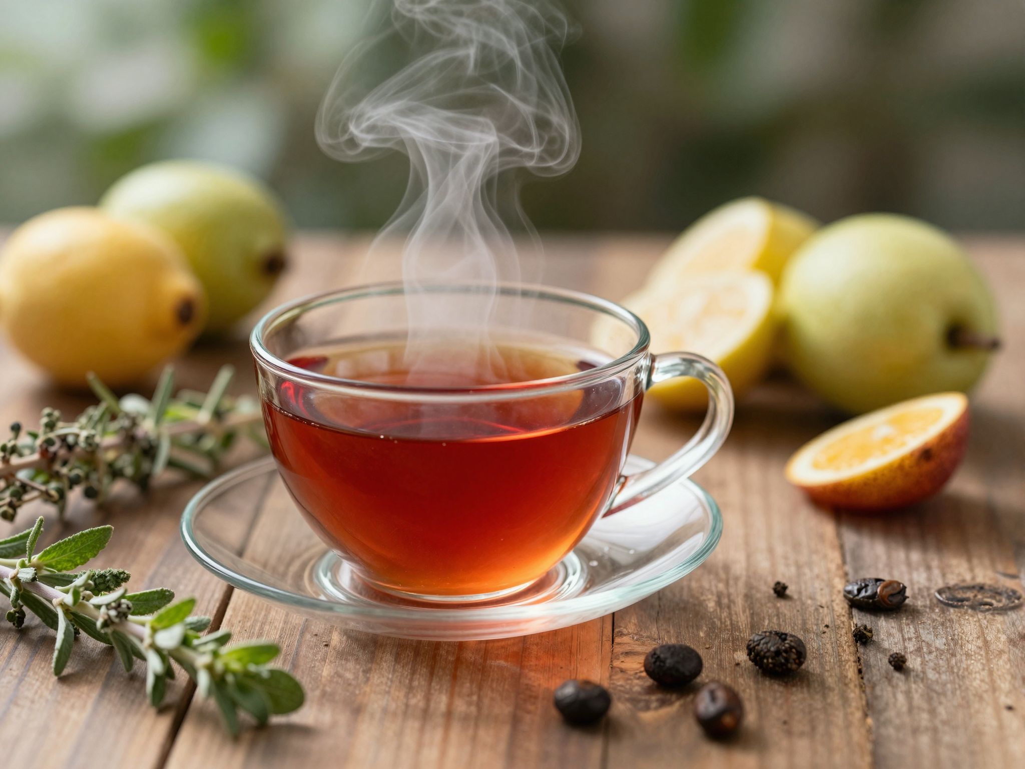 A vörös tea gazdag antioxidánsai erősítik az immunrendszert.