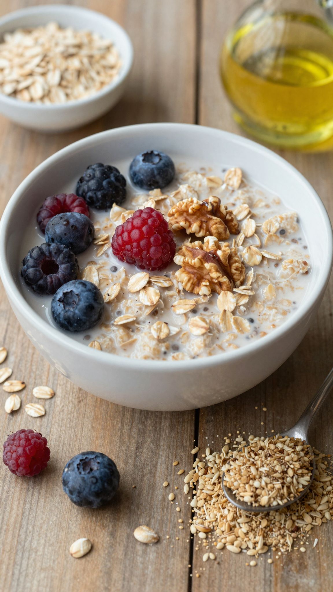 A zab gazdag lassú felszívódású szénhidrátokban és fehérjékben.