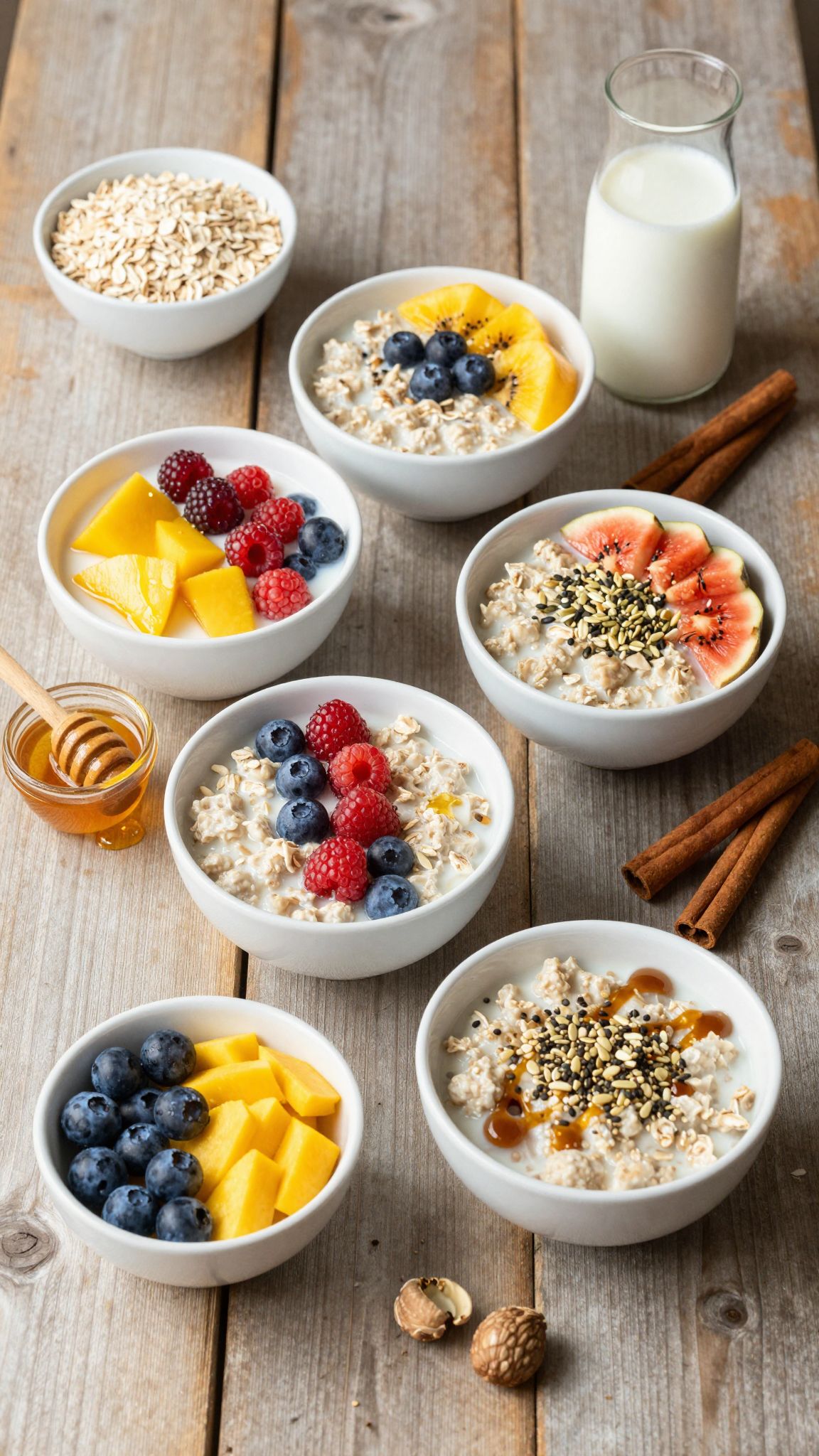 A zabkásához gyümölcsök és magvak ízletes variációkat adnak.