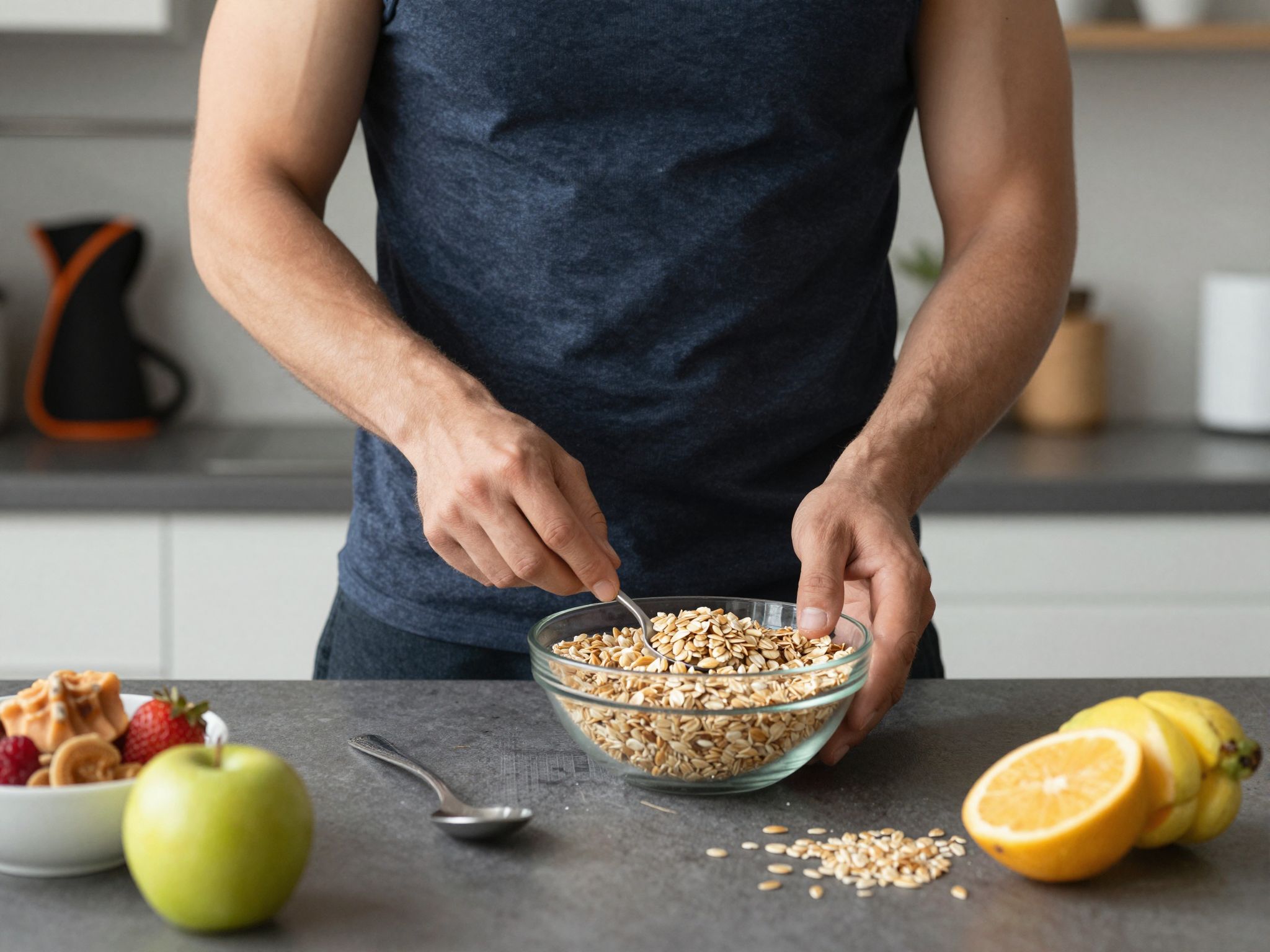 A zabkása gyors energiaforrás sportolóknak edzés előtt.