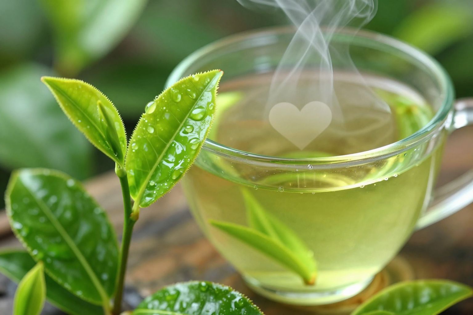 A zöld tea katechinei csökkentik a vérnyomást és érvédők.