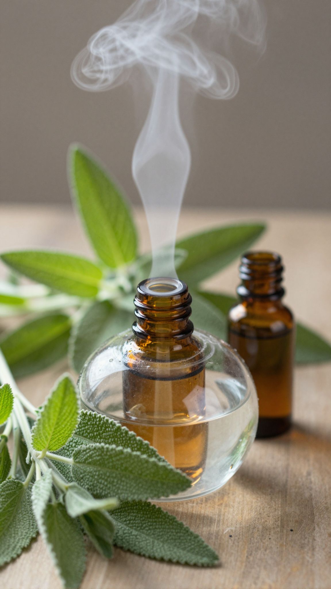 A zsálya illóolaj inhalálva segíti a légutak tisztítását.