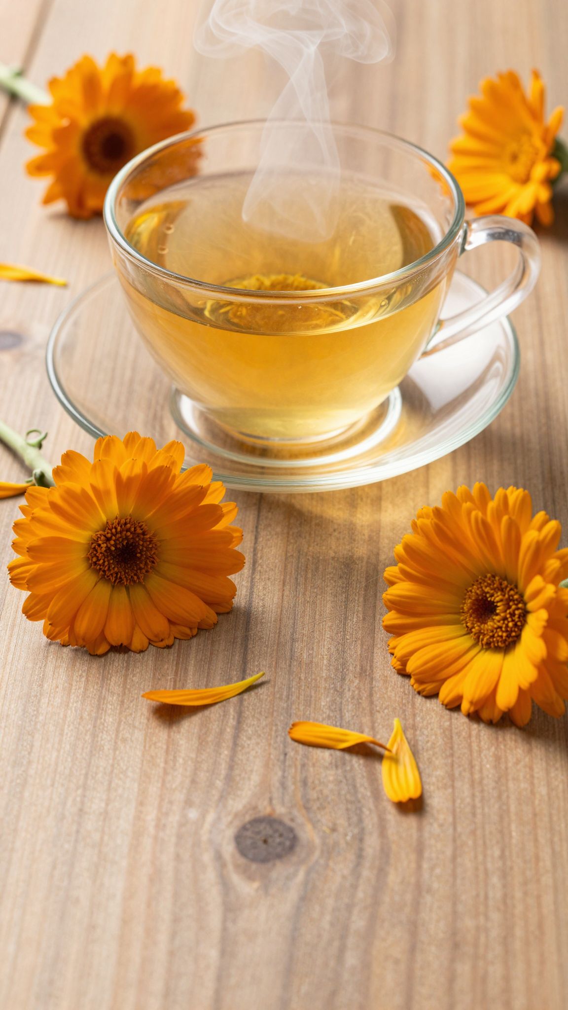 Napi 2-3 csésze körömvirág tea gyulladáscsökkentő hatású.