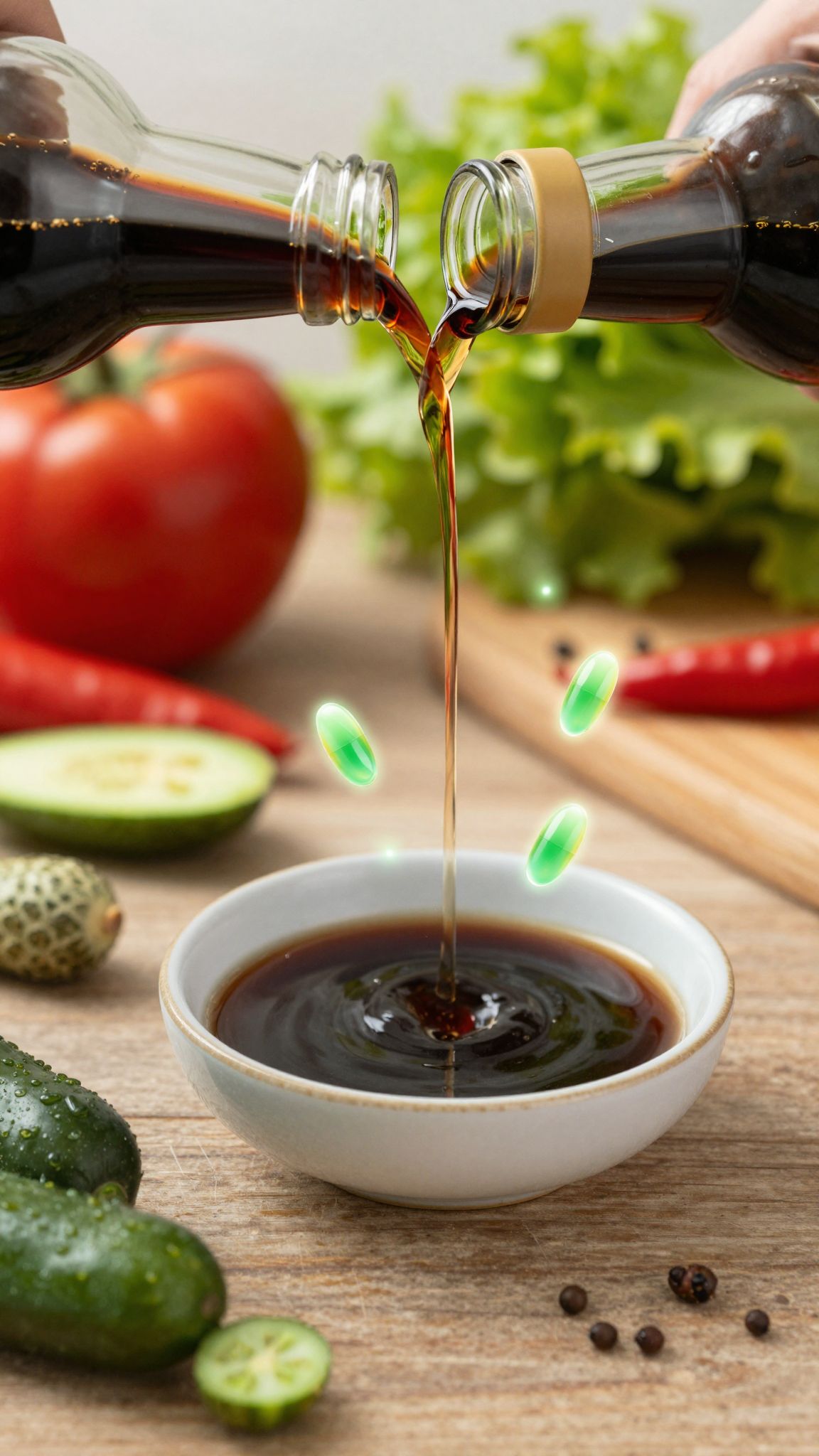 A szójaszósz antioxidánsai segítenek megvédeni a sejteket.