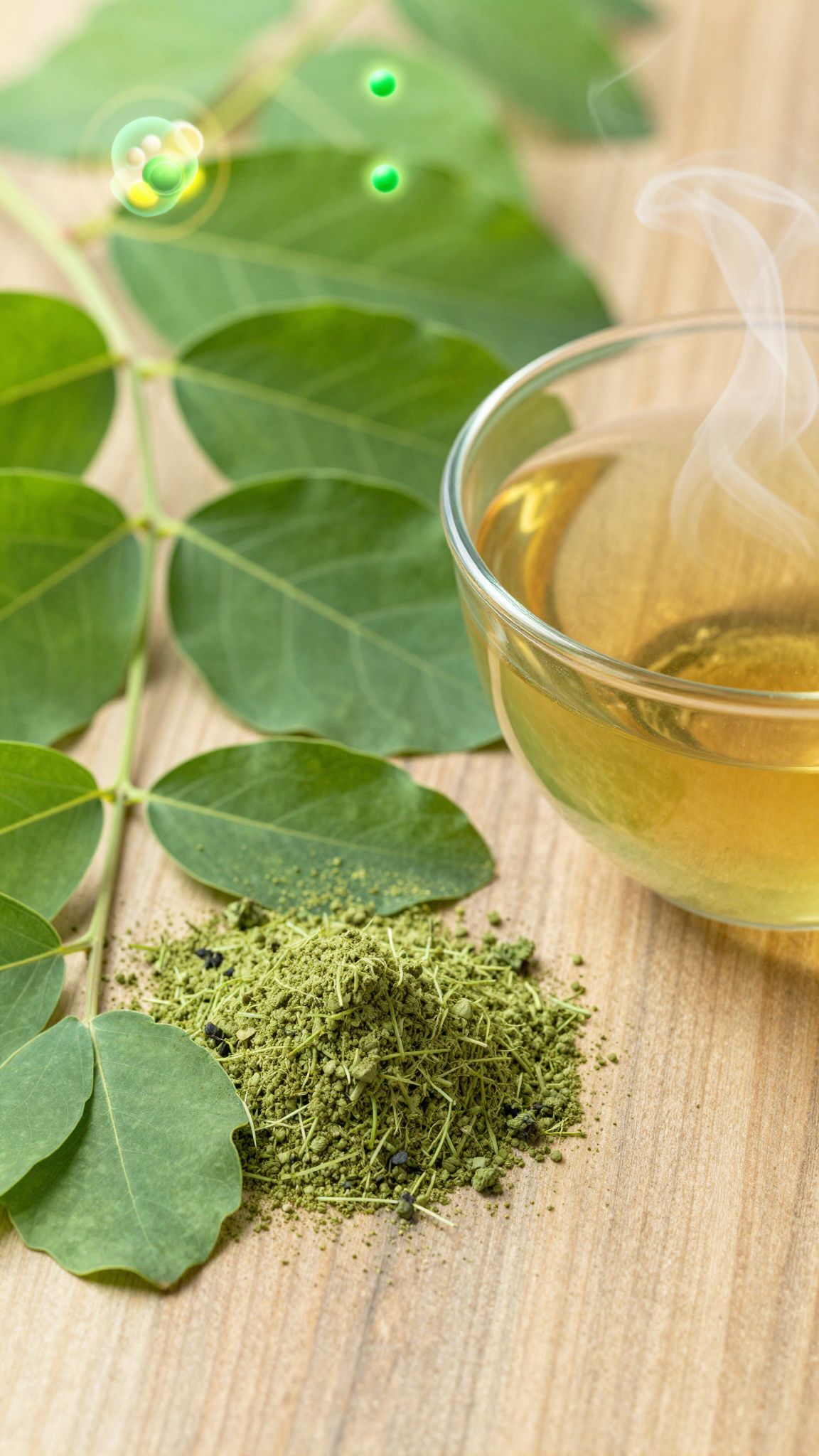 A Moringa gazdag antioxidánsokban, melyek csökkentik a gyulladást.