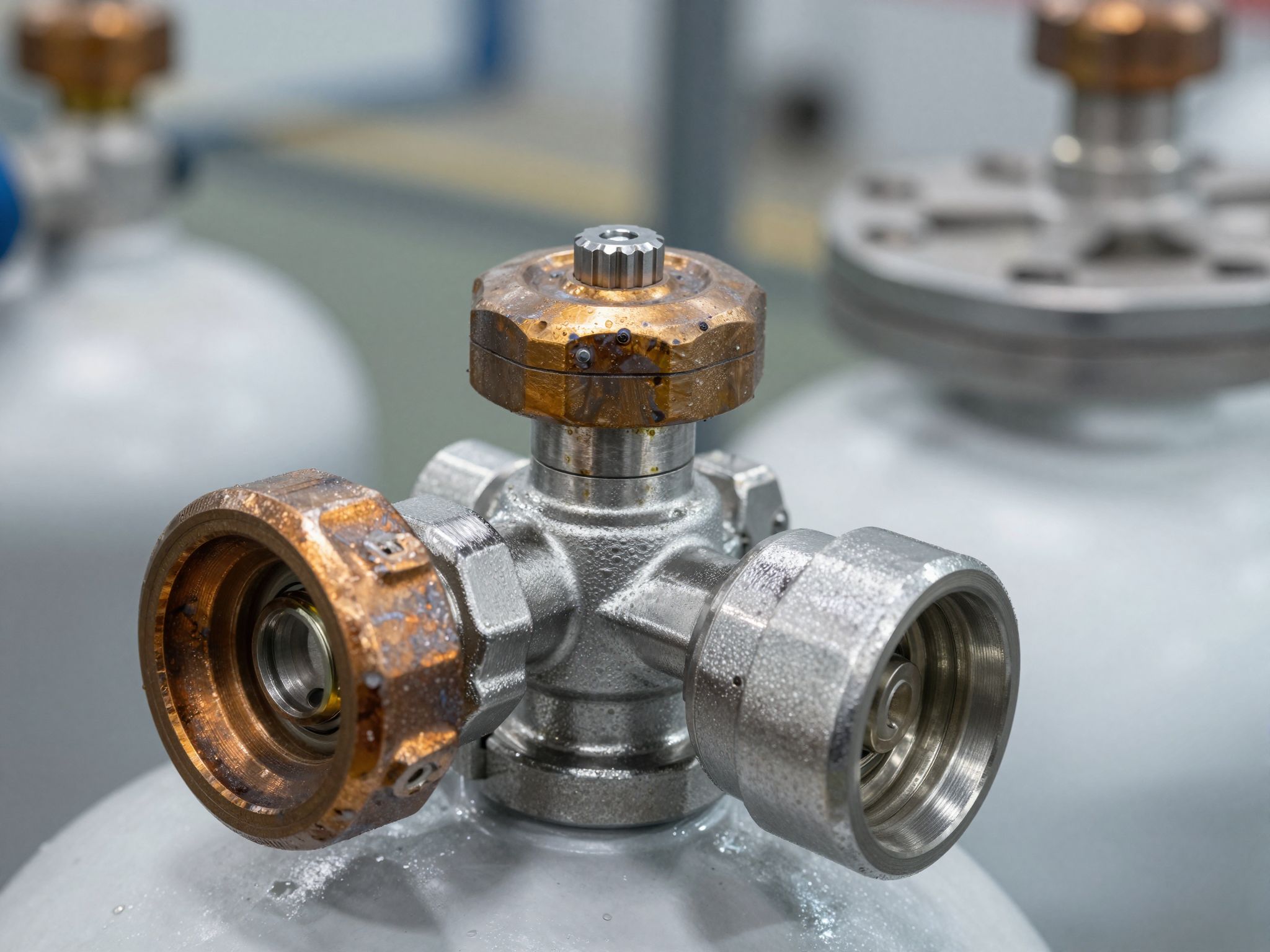 Az anyagminőség kulcsfontosságú a korrózióálló gázpalack reduktoroknál.