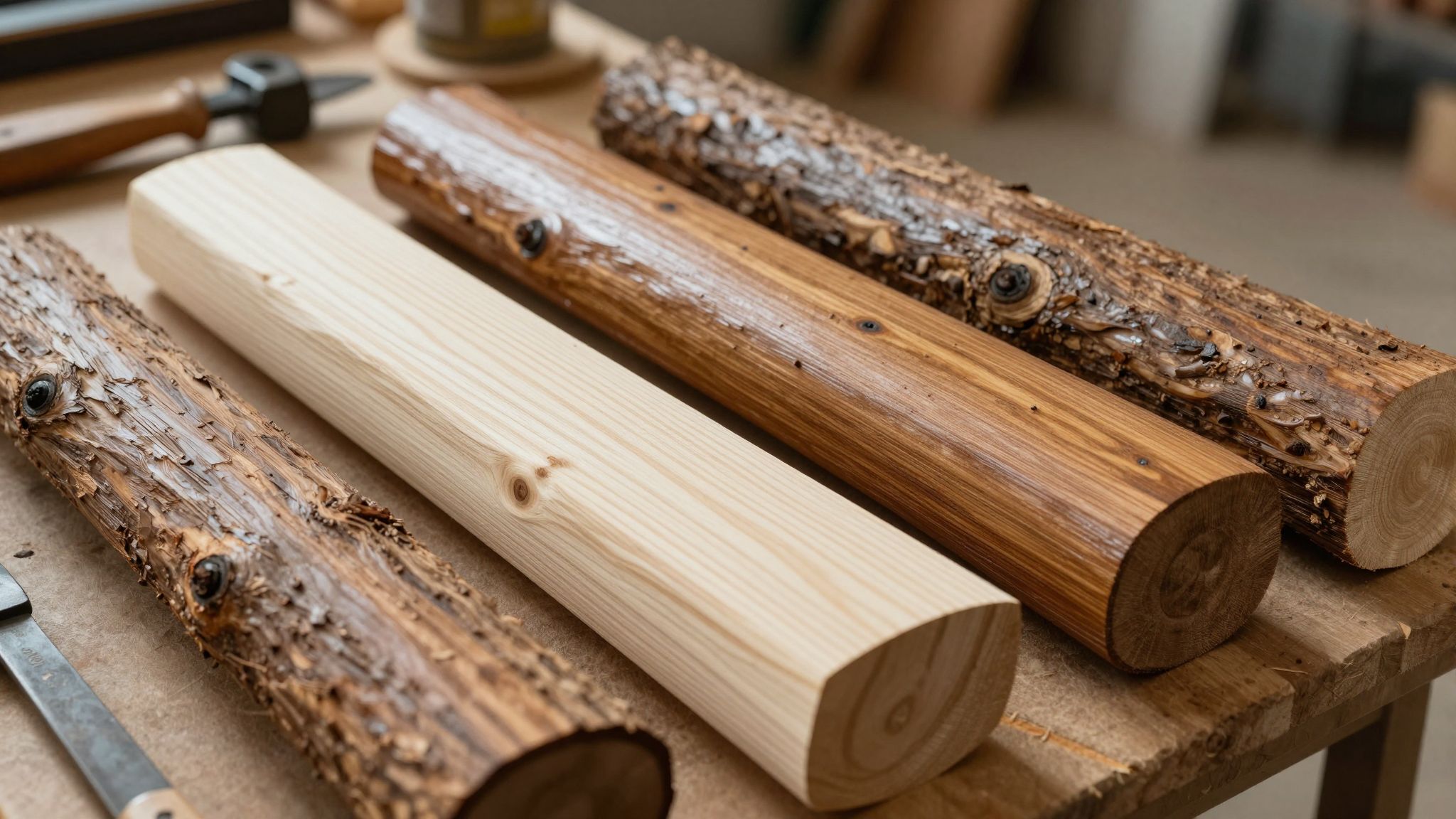 A megfelelő faanyag tartóssága hosszú élettartamot biztosít.