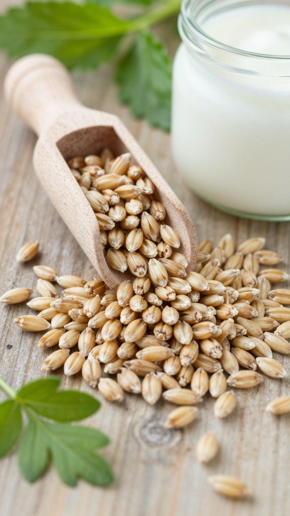 Az árpa prebiotikumai támogatják az egészséges bélflóra egyensúlyát.