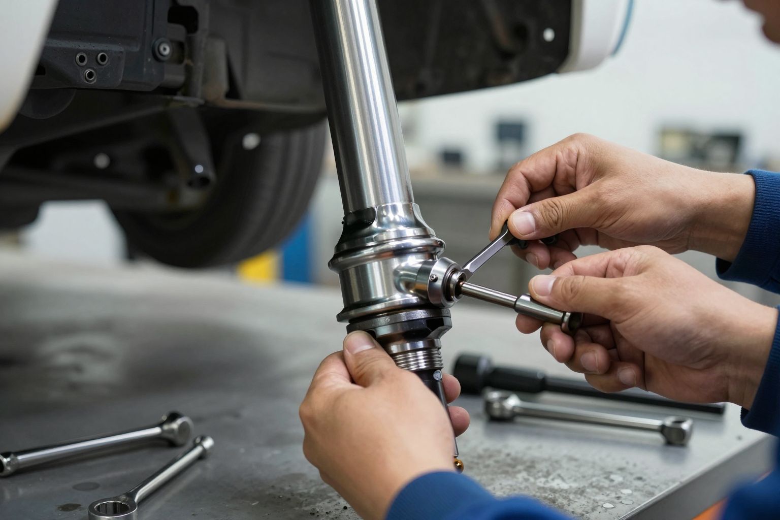 Az axiálcsukló rendszeres karbantartása meghosszabbítja az élettartamát.