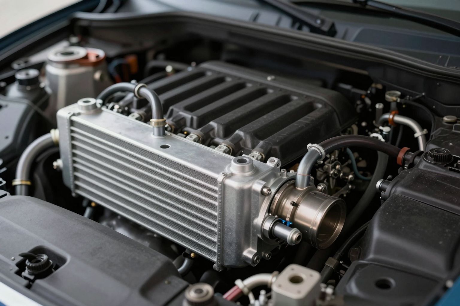 Az EGR hűtő csökkenti a kipufogógáz hőmérsékletét a motorban.