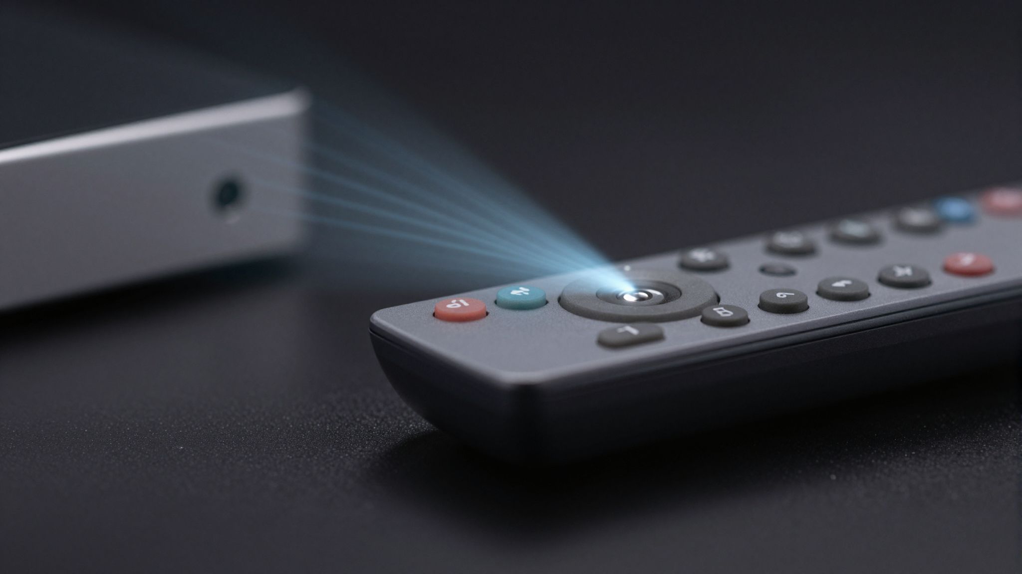 Az infravörös jelek modulációja biztosítja a zavarmentes kommunikációt.