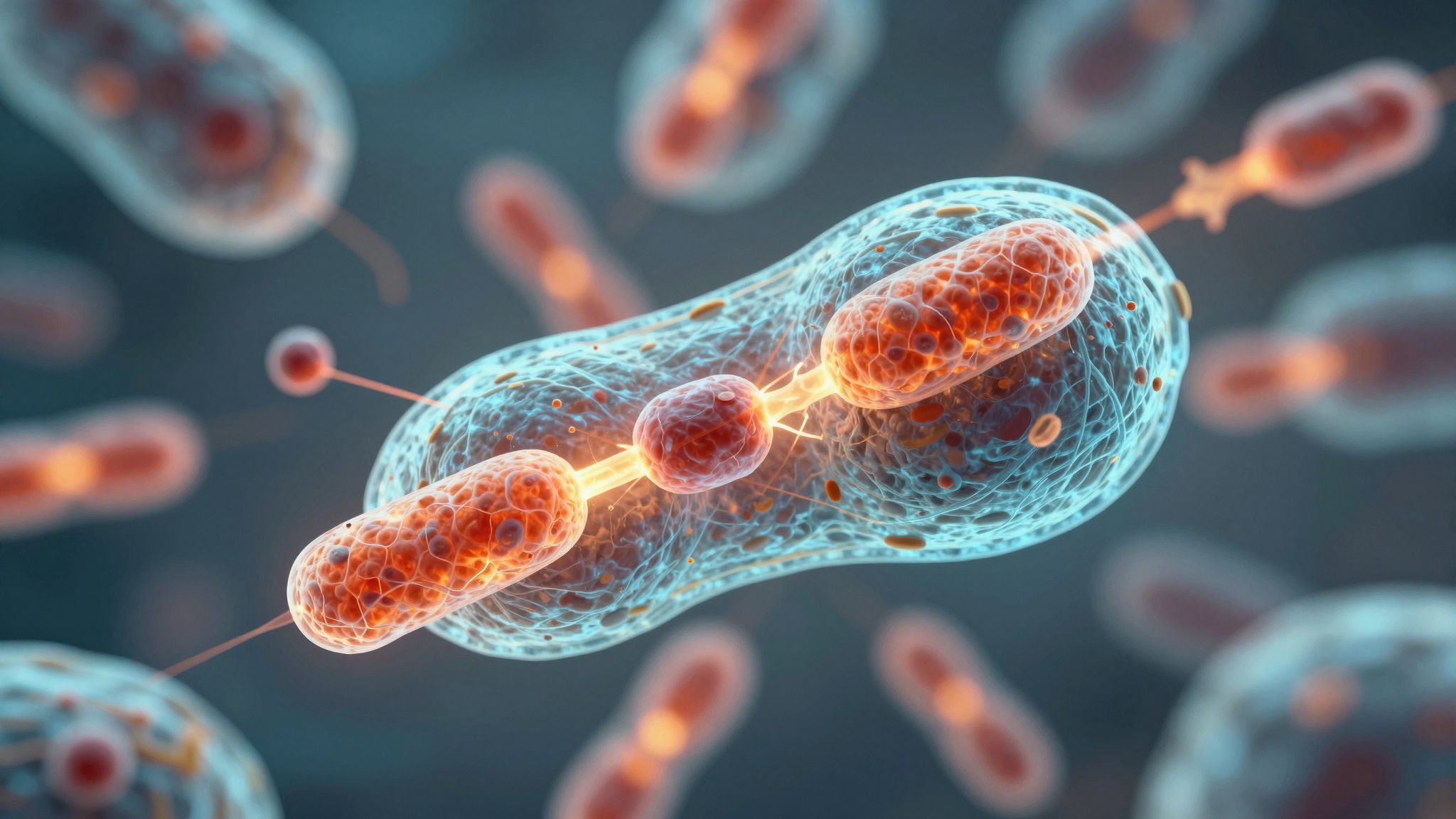 Az L-karnitin segíti a mitokondriumok zsírégető energiatermelését.