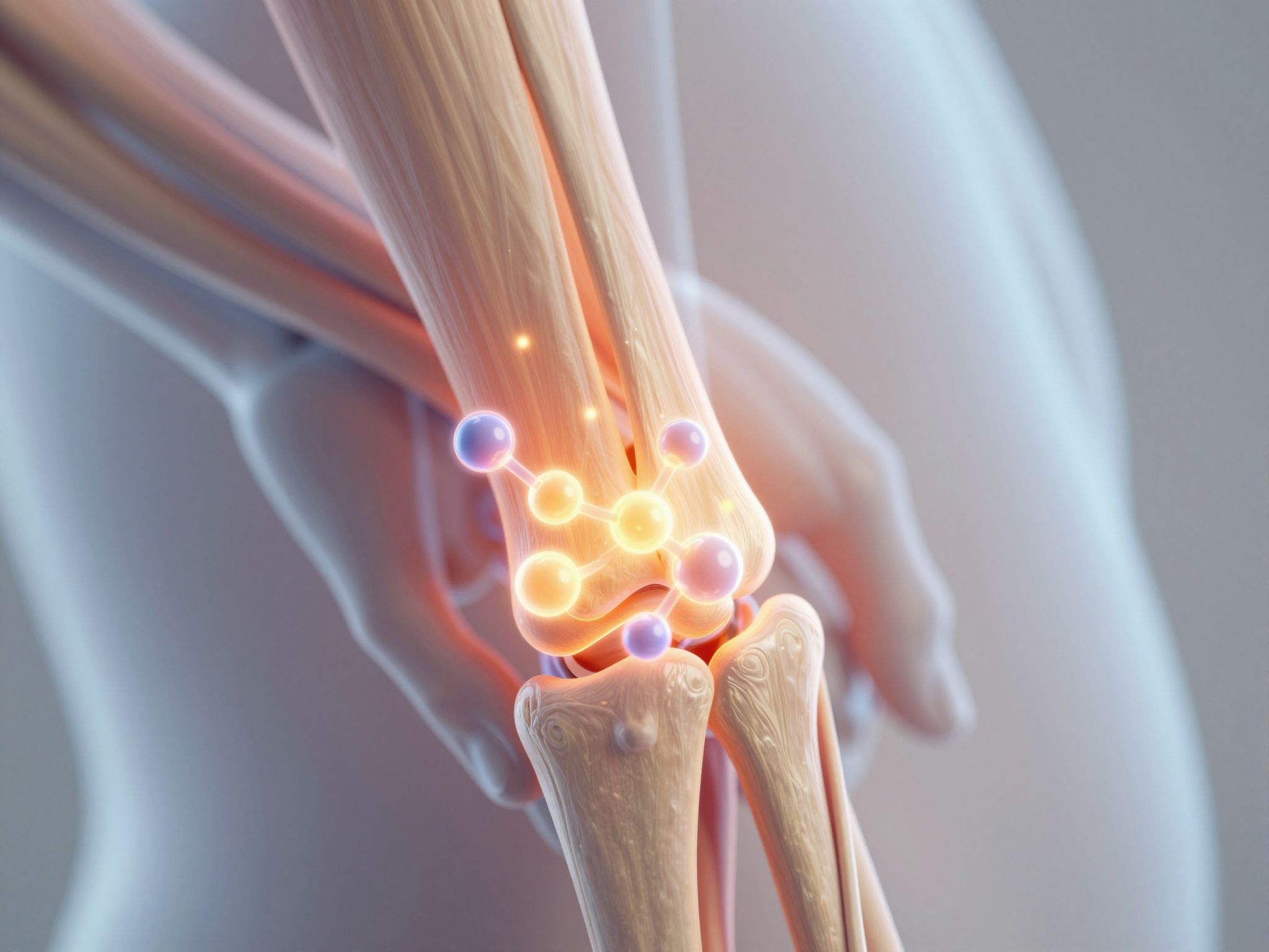 Az MSM csökkenti a gyulladásos mediátorok aktivitását az ízületekben.