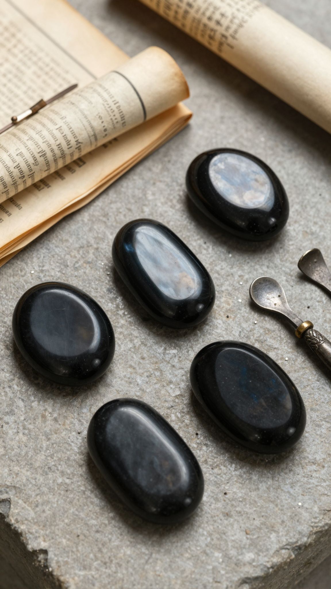 Az ónix keménysége és csillogása ékszerekben keresett.