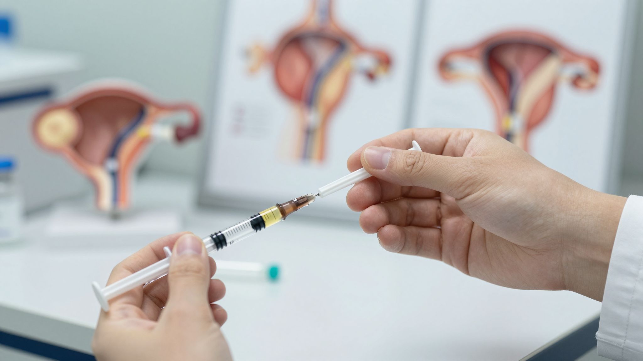 A Clostilbegyt 50 mg-os napi dózisa hatékony peteéréshez.